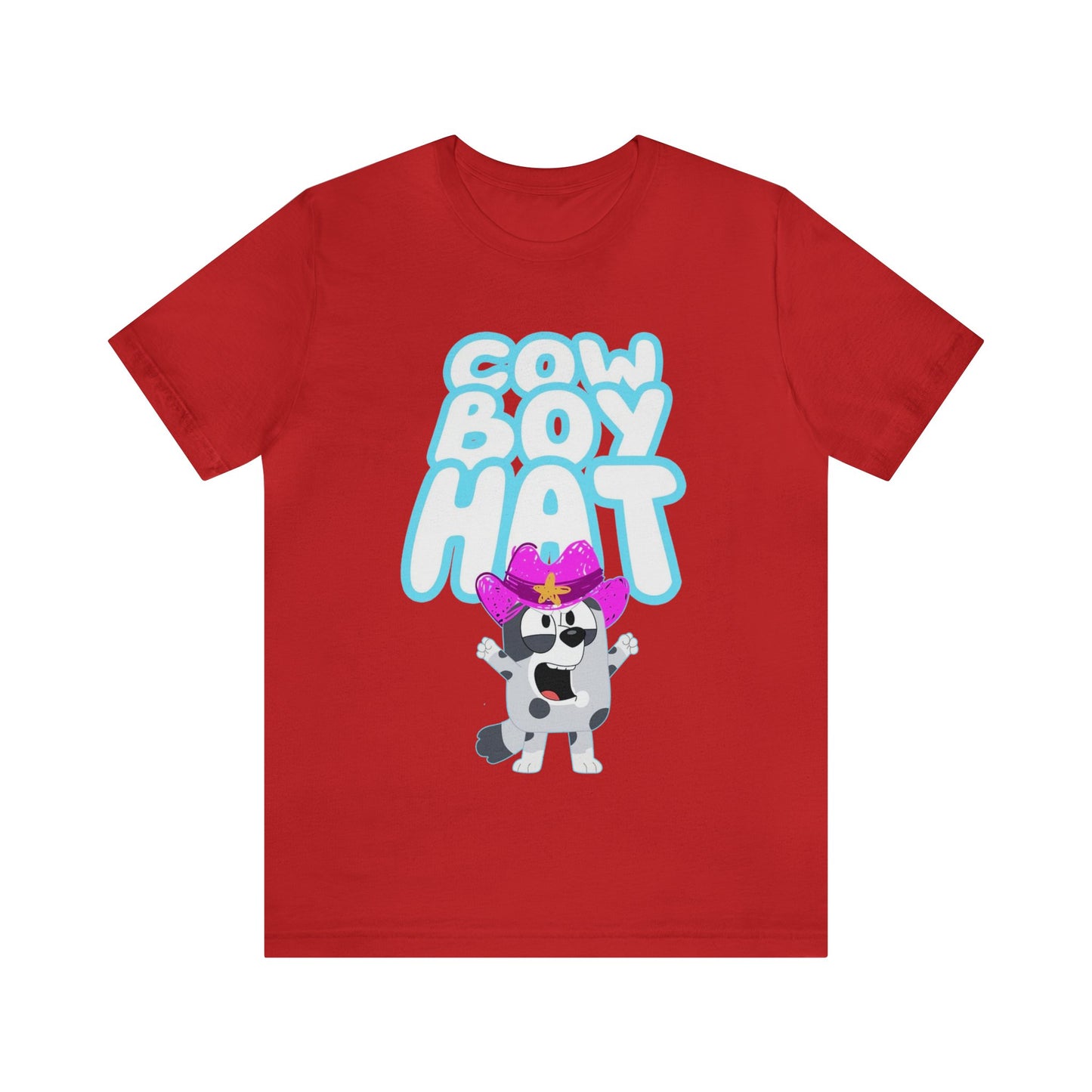 Cowboy Hat Short Sleeve Tshirt