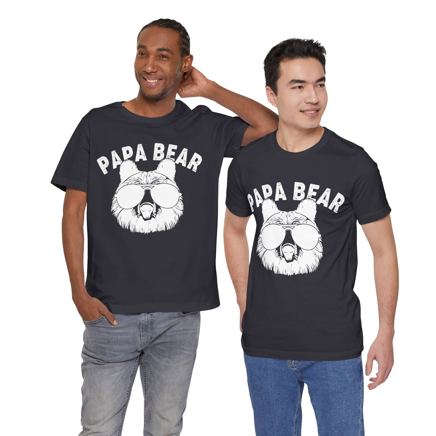Papa Bear Jersey Short Sleeve Tee