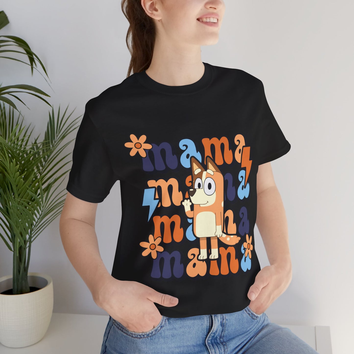 Mama Jersey Short Sleeve Tee