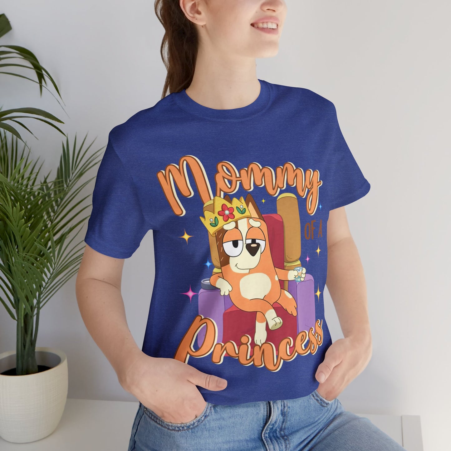 Mommy of a Princess Short Sleeve Tshirt