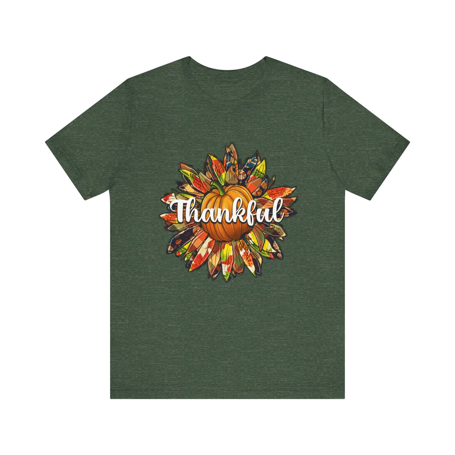 Thankful Sunflower Jersey Short Sleeve Tee
