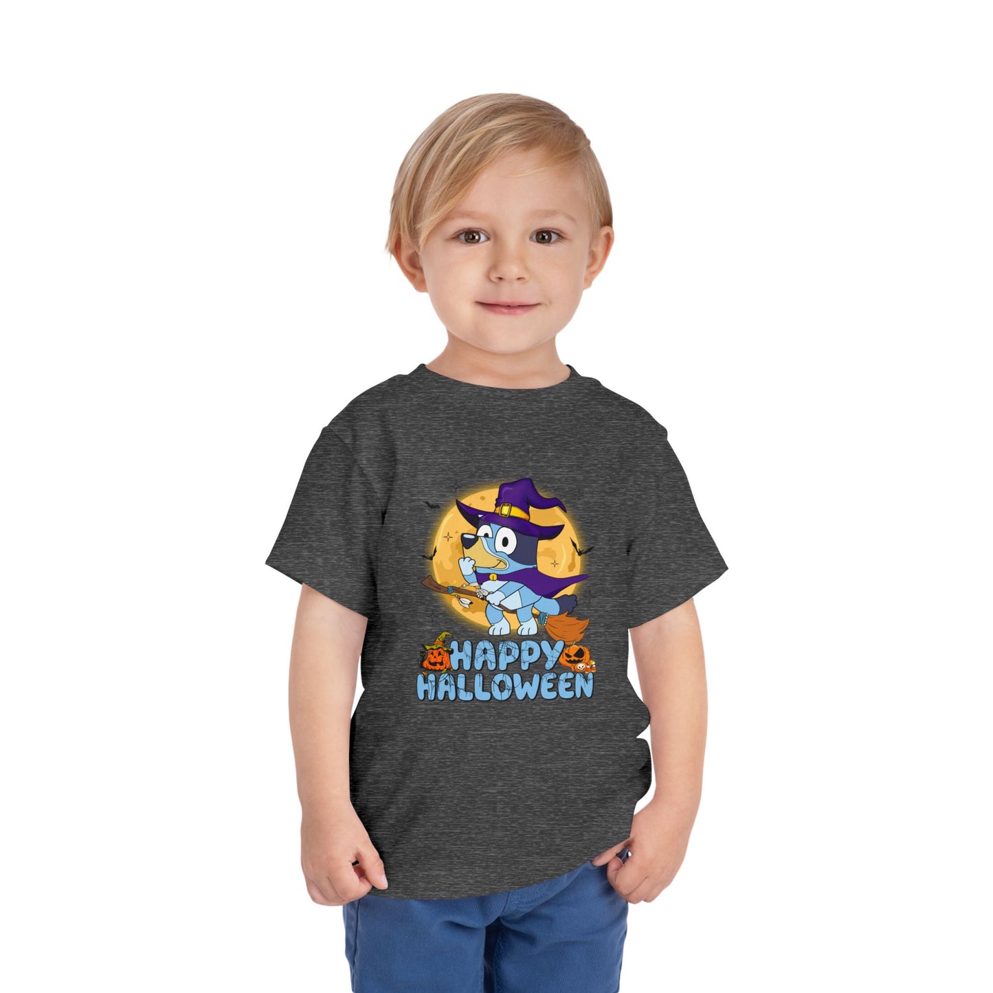 Happy Halloween Toddler Short Sleeve Tee