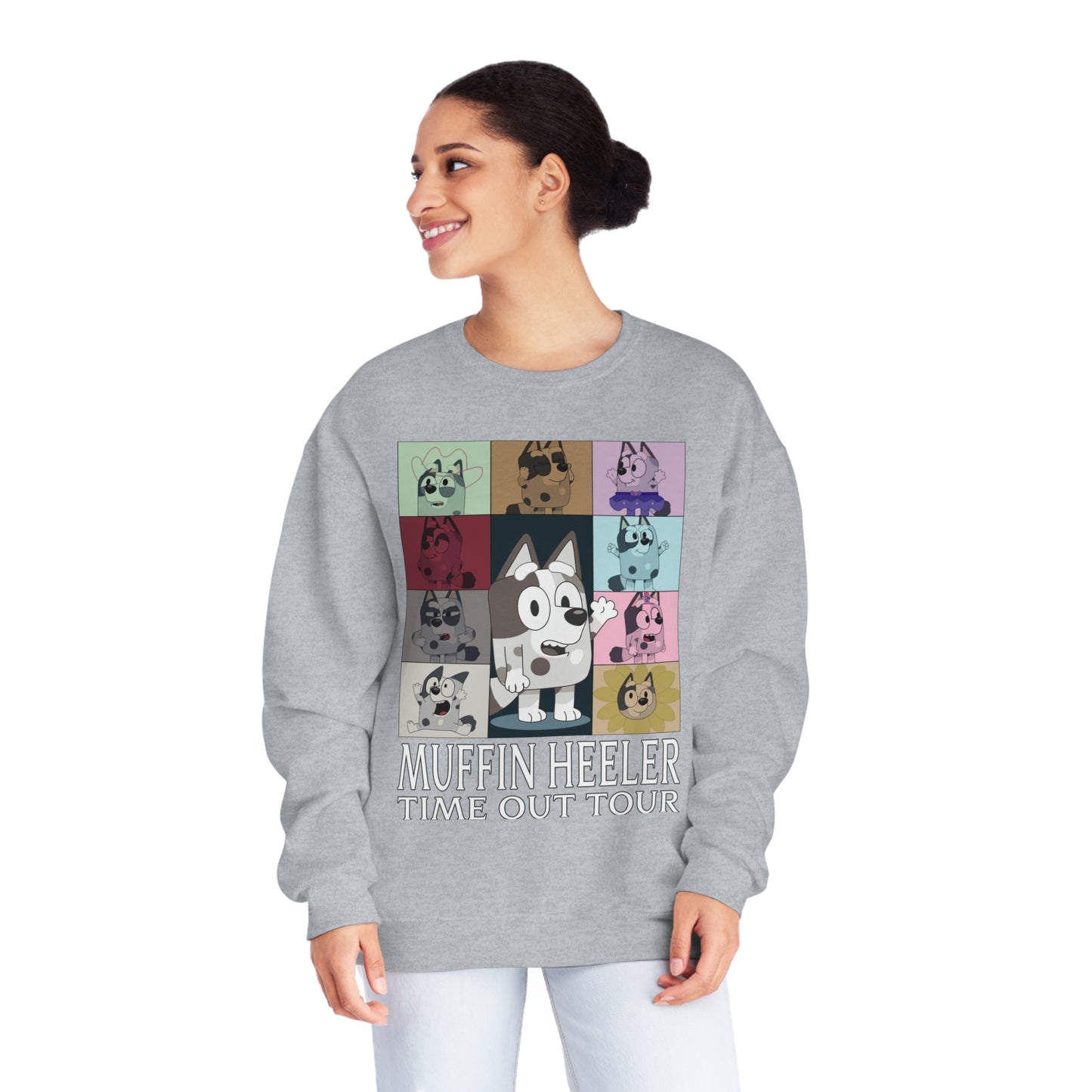 Muffin Heeler Time Out Tour sweatshirt