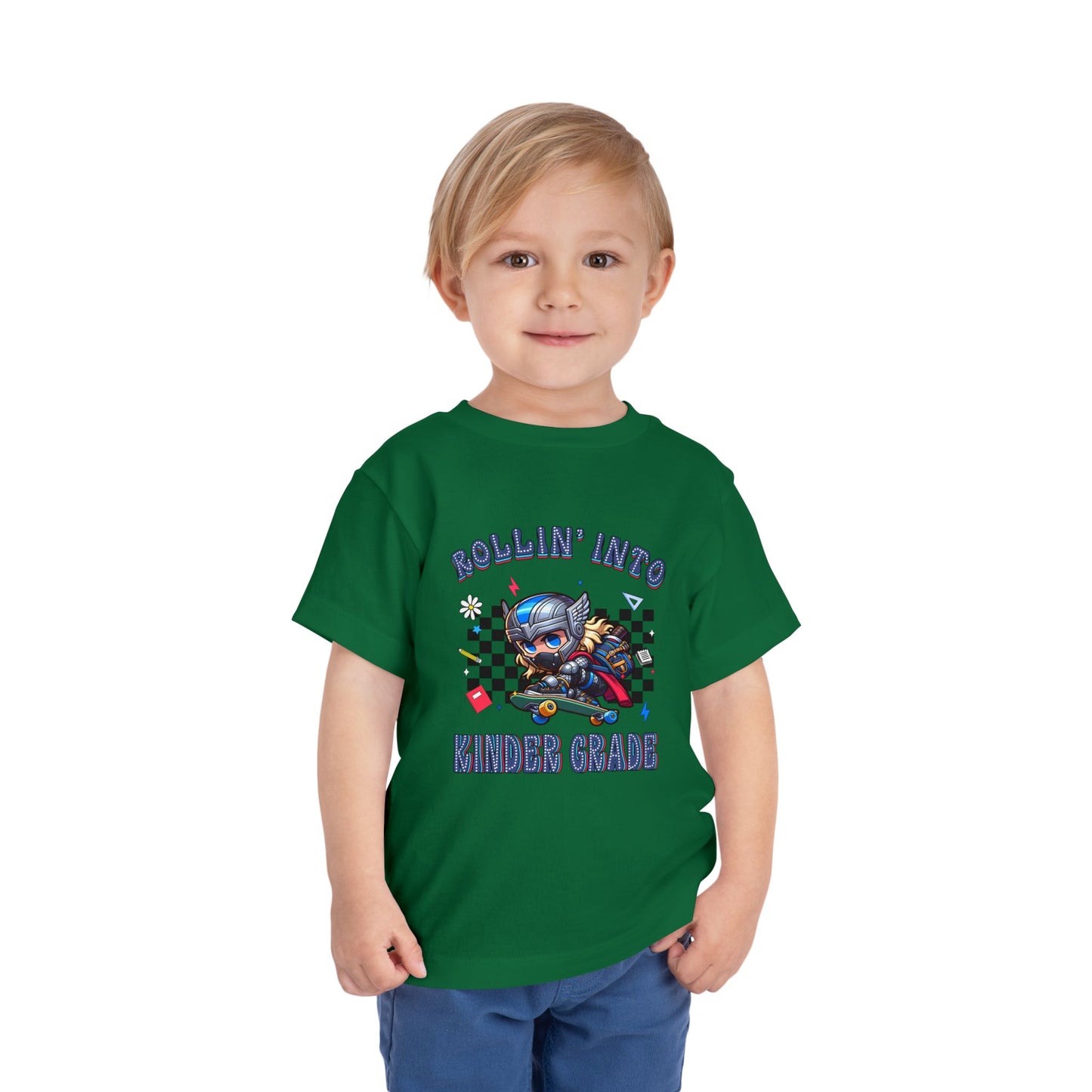 THOR - Rollin' Into Kinder Grade Toddler Short Sleeve Tee