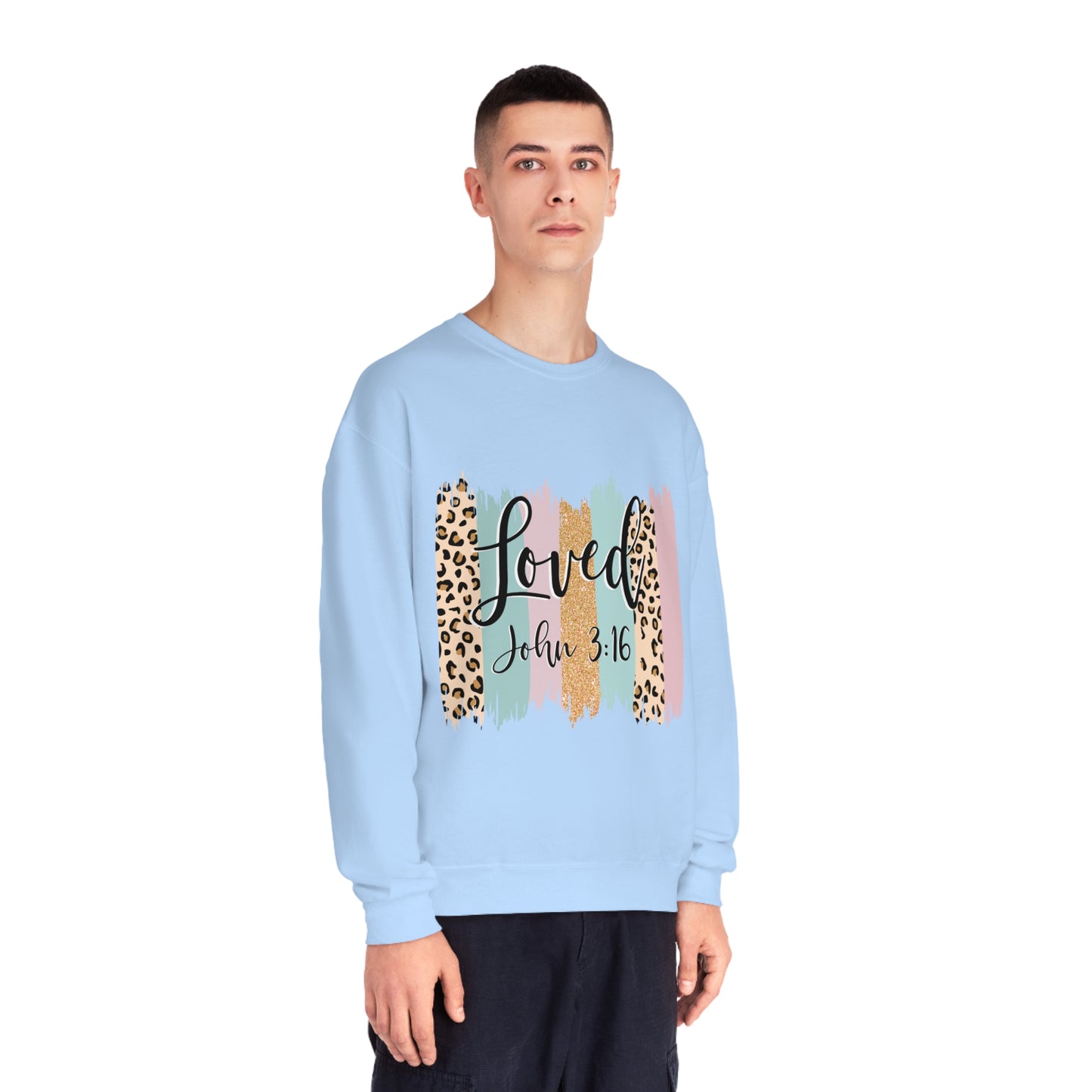 Loved John 3:16 Crewneck Sweatshirt