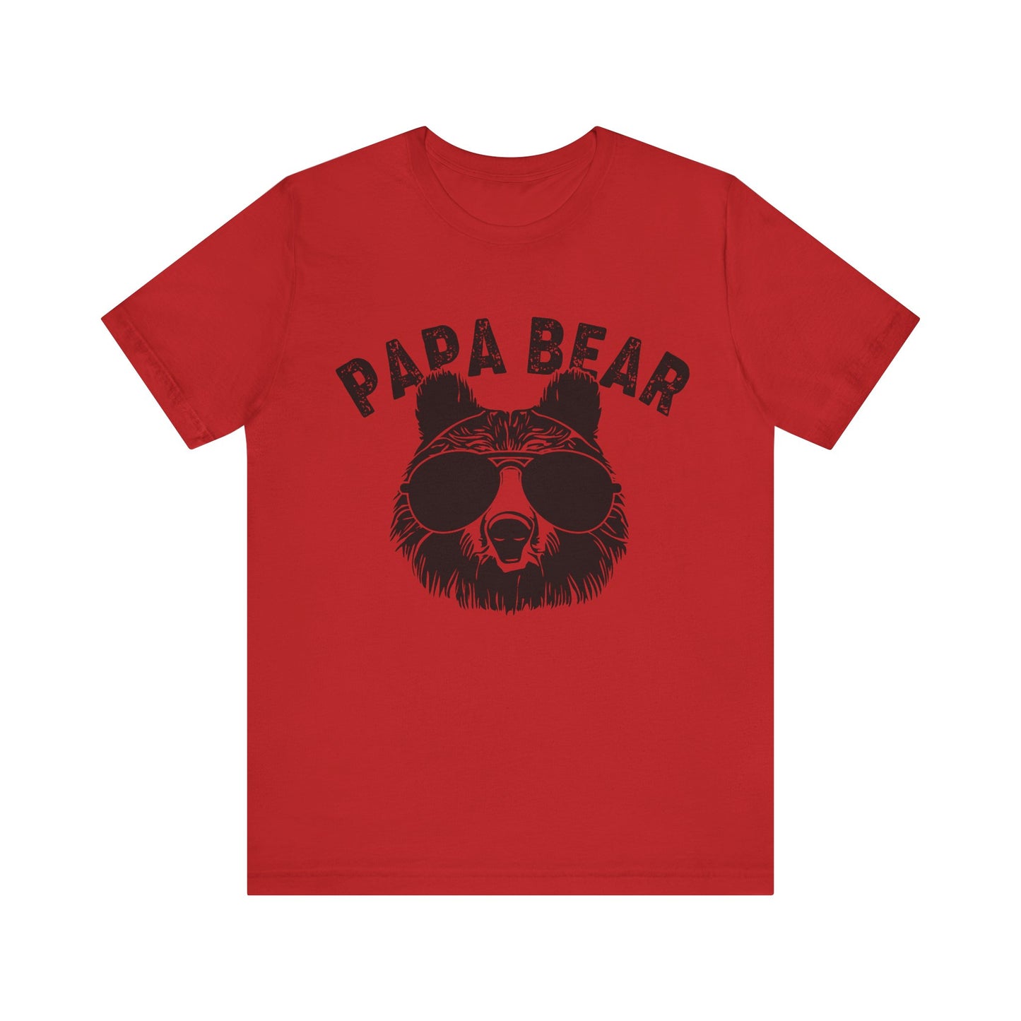 Papa Bear Jersey Short Sleeve Tee
