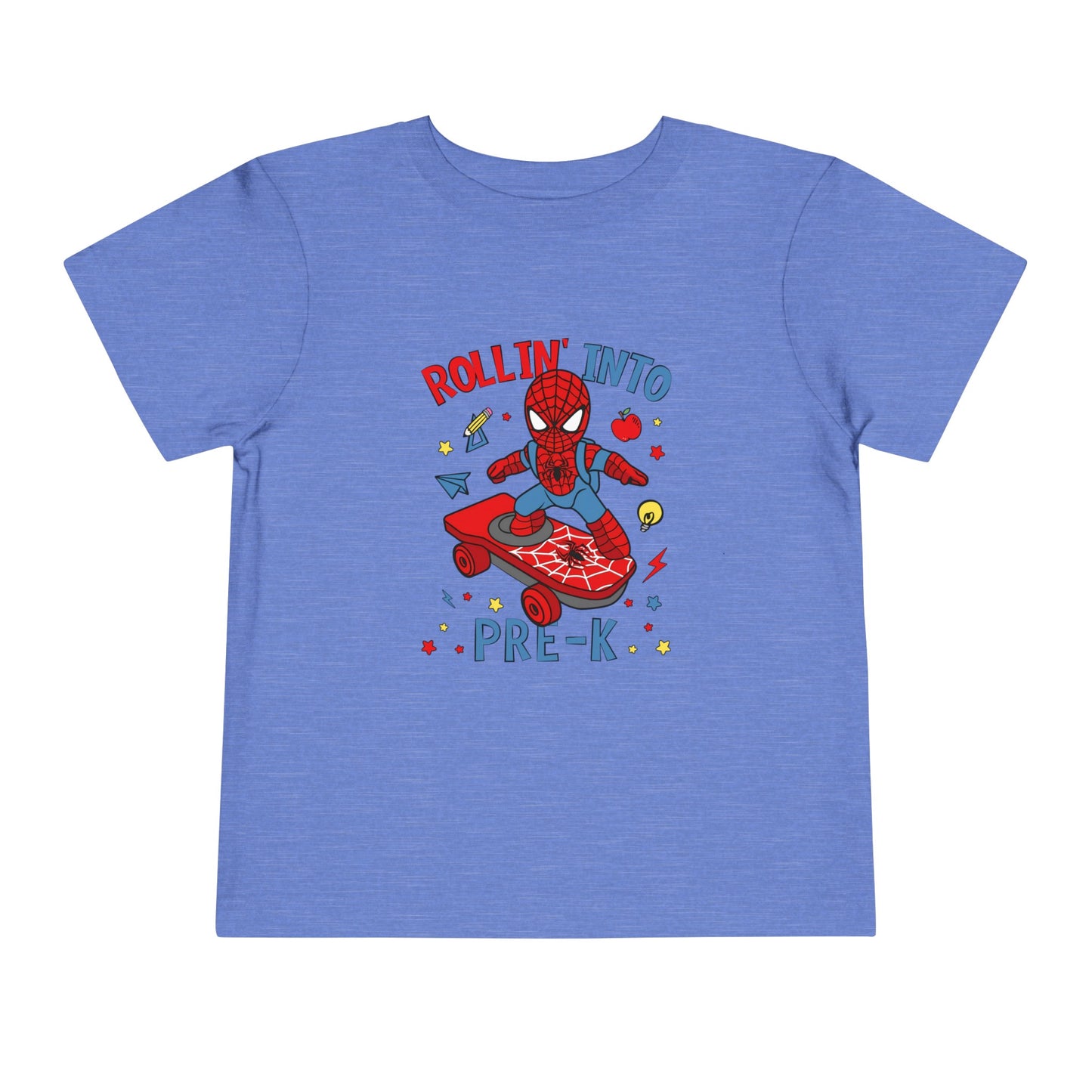 Rollin' Into Pre-K Toddler Short Sleeve Tee