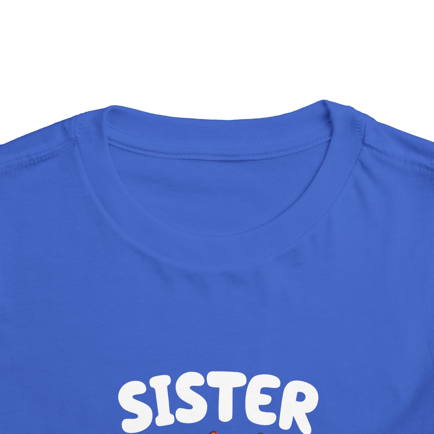 Sister Birthday Toddler Short Sleeve Tee