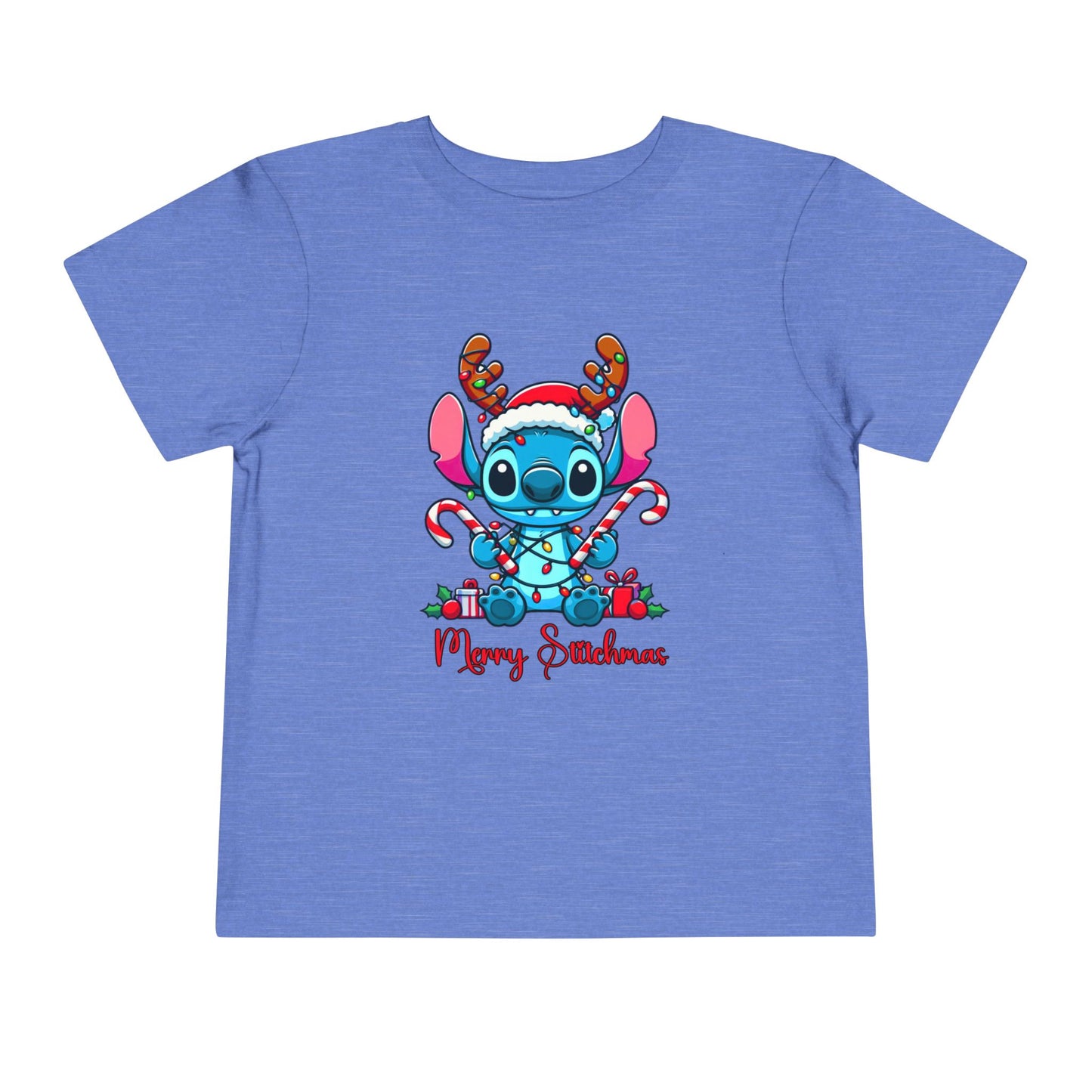 Merry Stitchmas Toddler Short Sleeve Tee