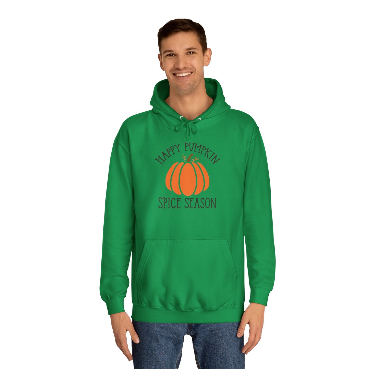 Happy Pumpkin Spice Season College Hoodie