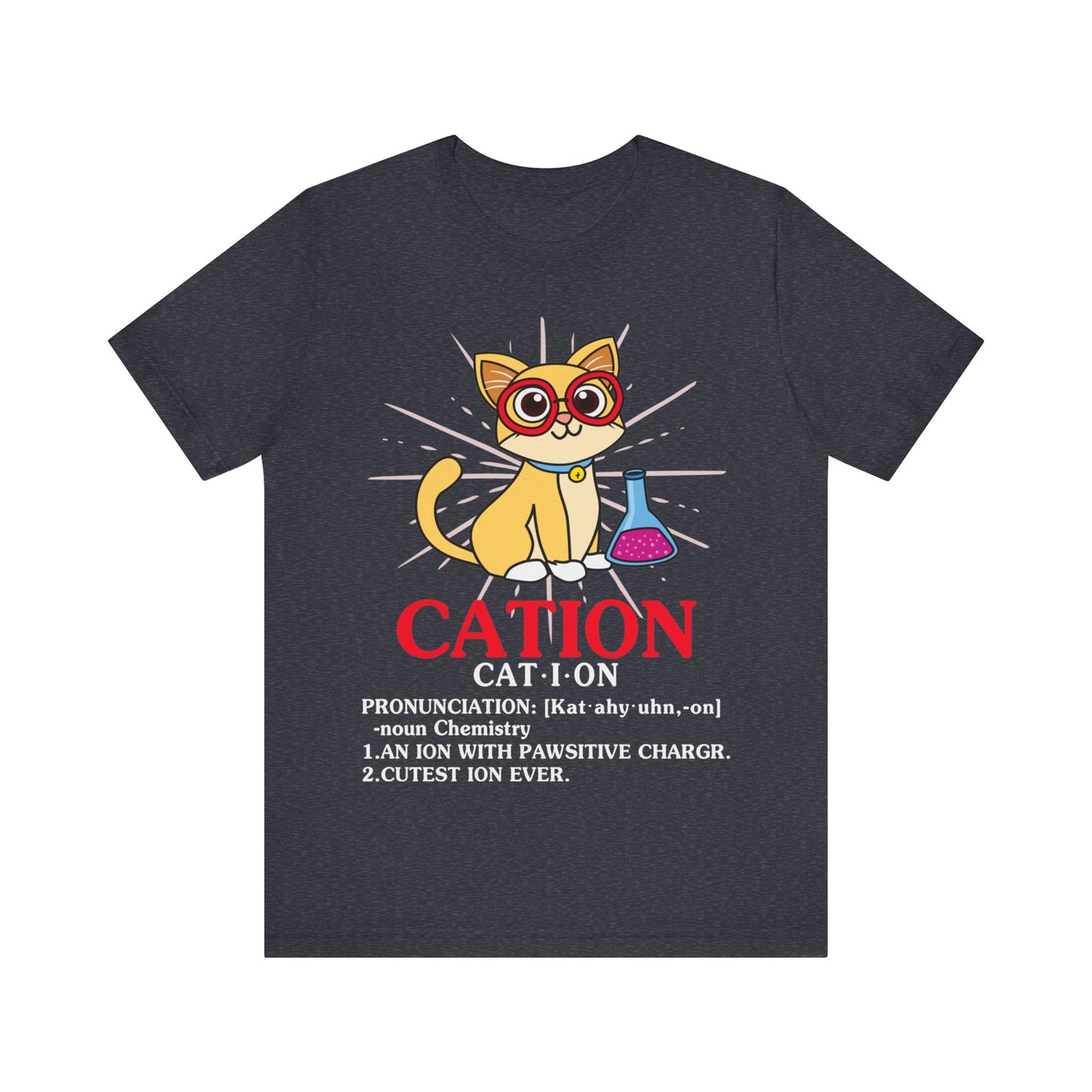 Cat-I-On (Cation) Definition Jersey Short Sleeve Tee