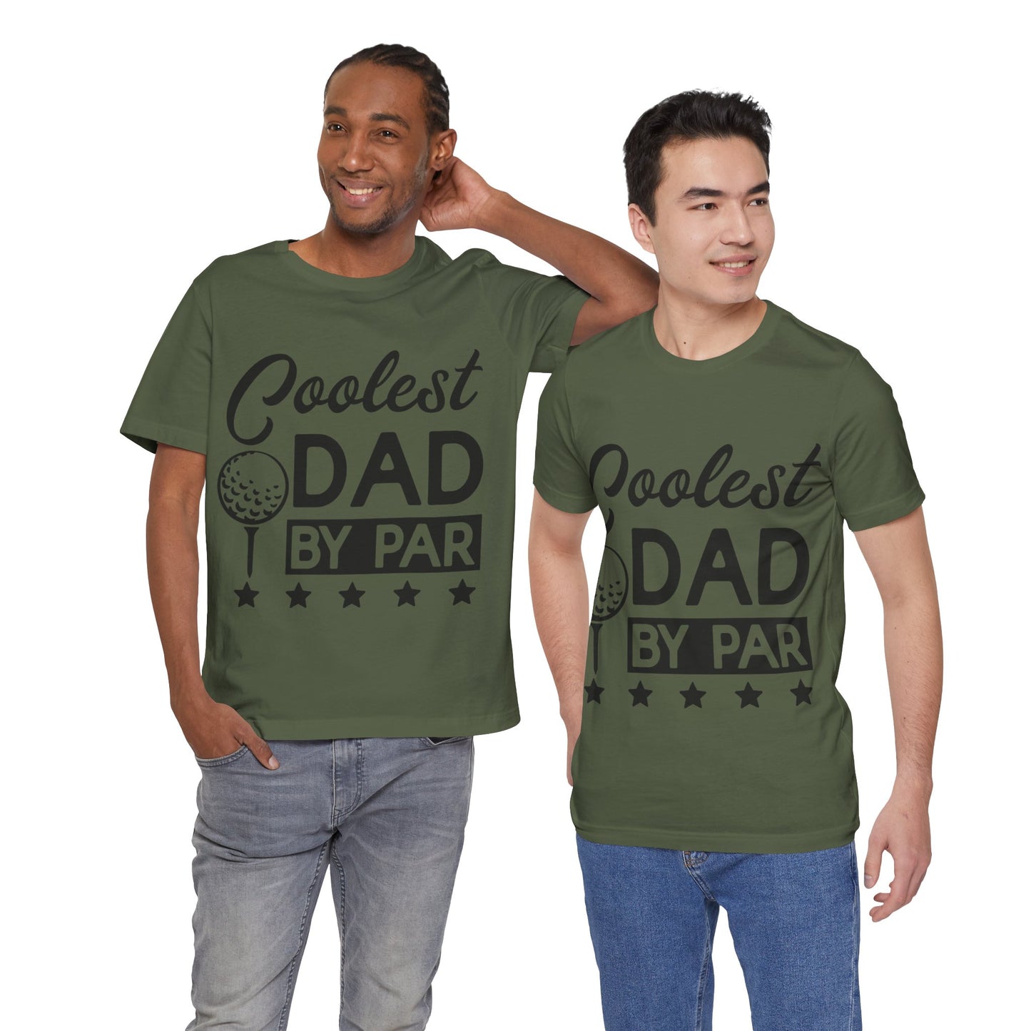 Coolest Dad by Par Jersey Short Sleeve Tee