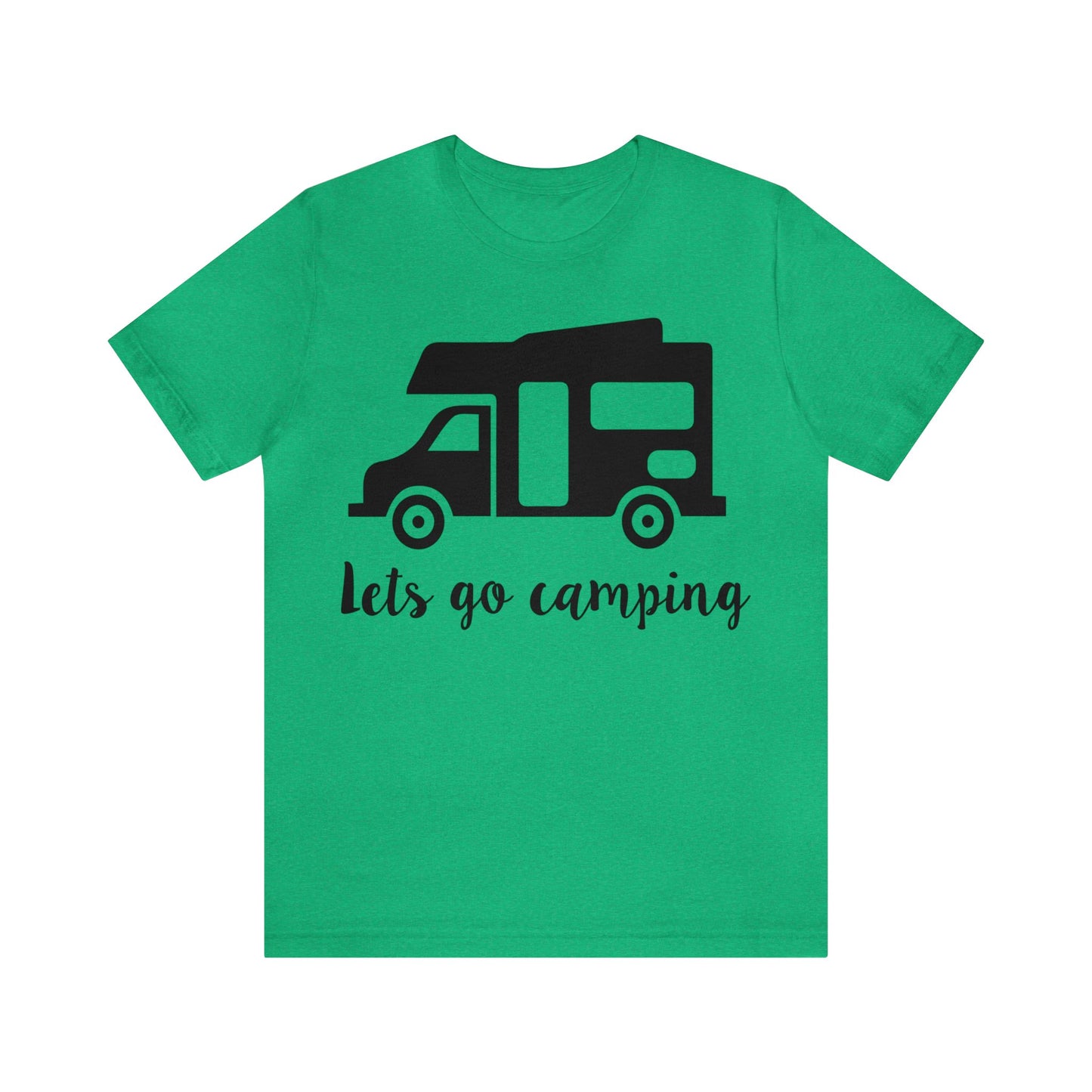 Let's Go Camping Short Sleeve Tshirt