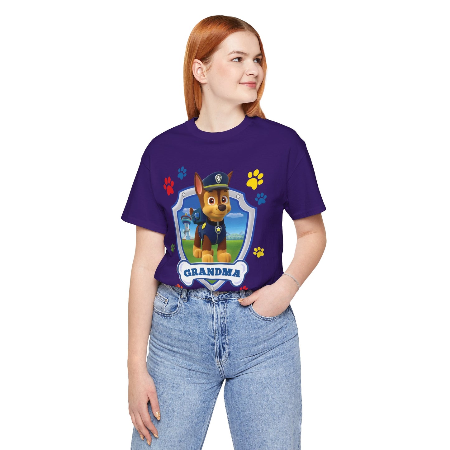 Grandma of the Birthday Boy Jersey Short Sleeve Tee