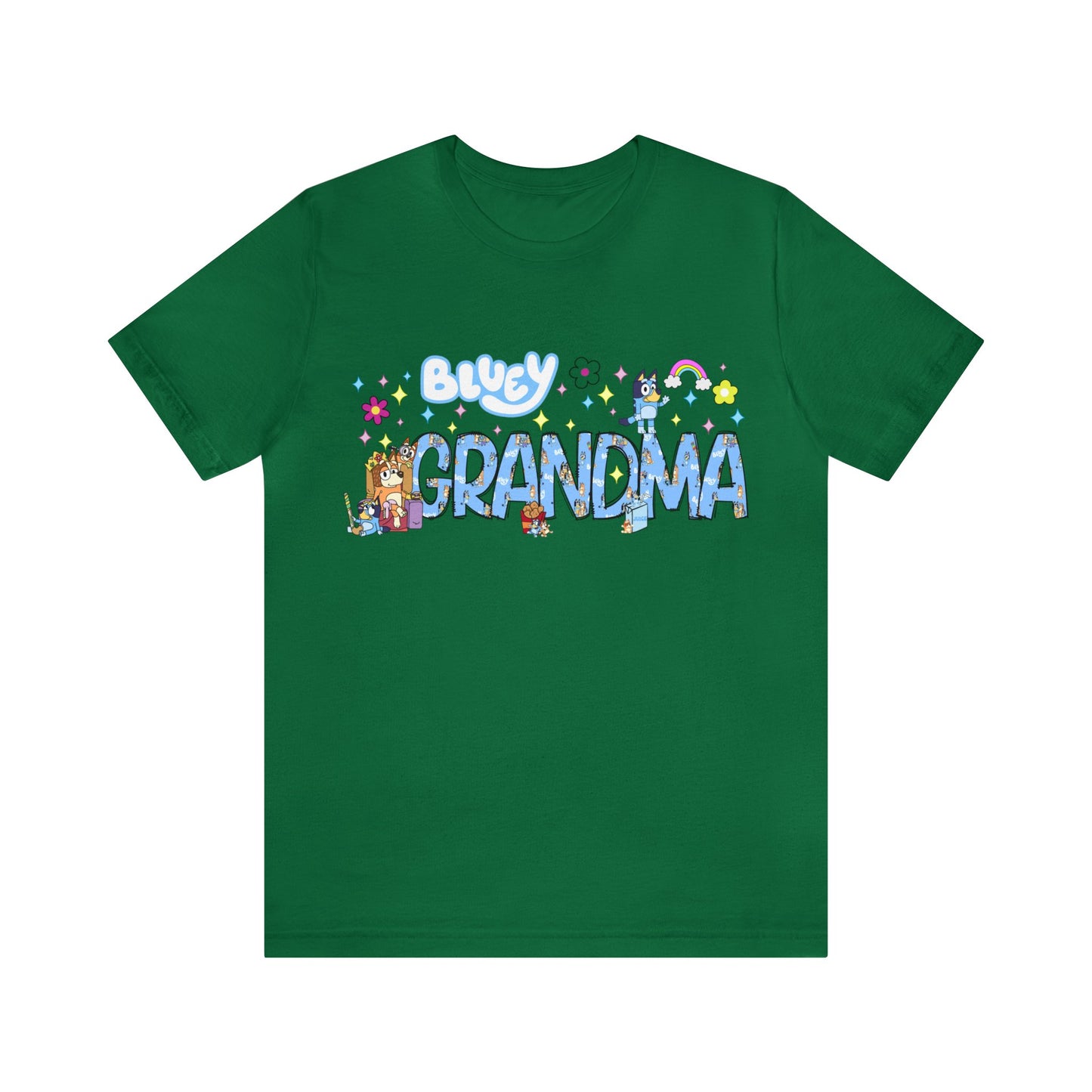 Bluey - Grandma Daily Affirmations Short Sleeve Tshirt