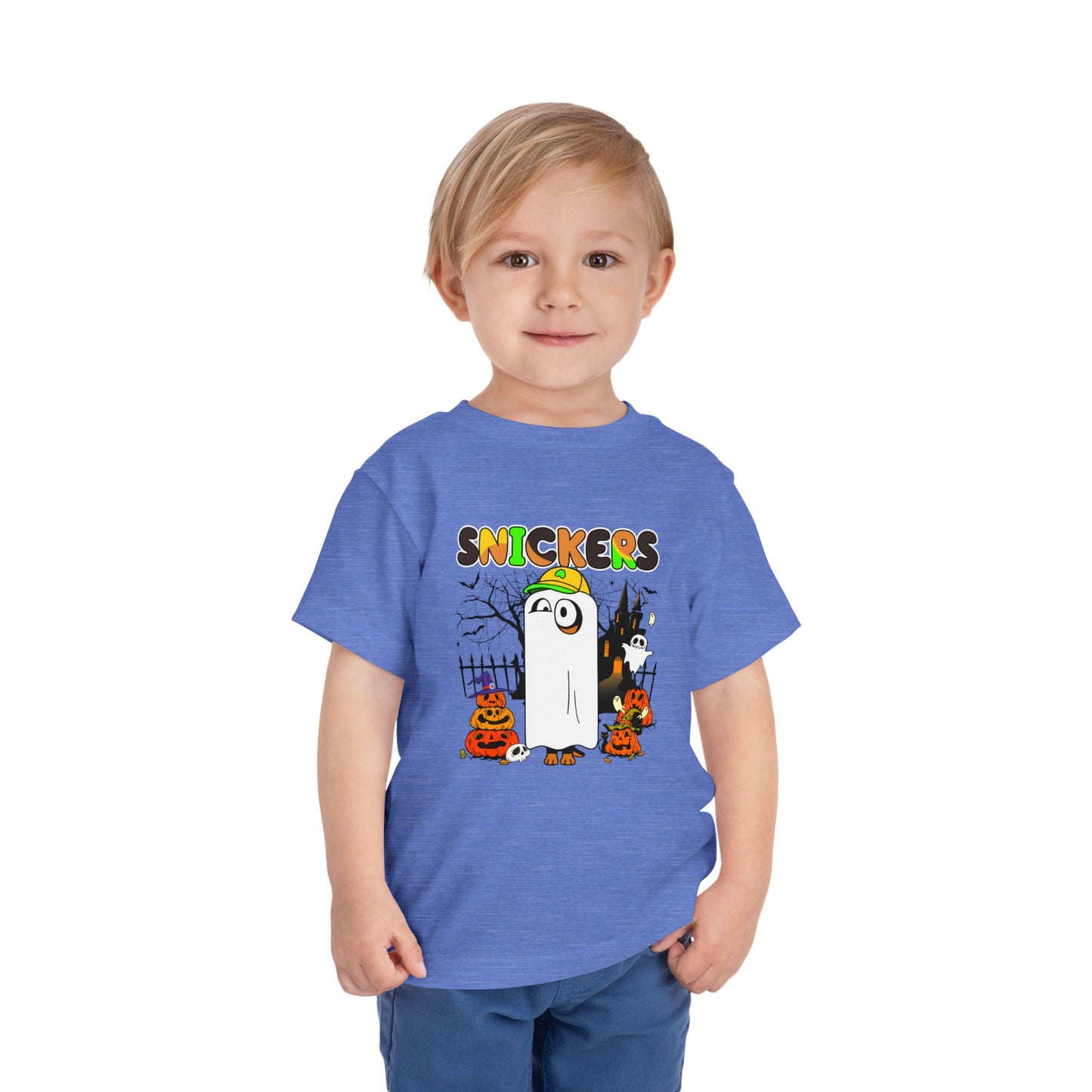 Snickers Ghost Toddler Short Sleeve Tee