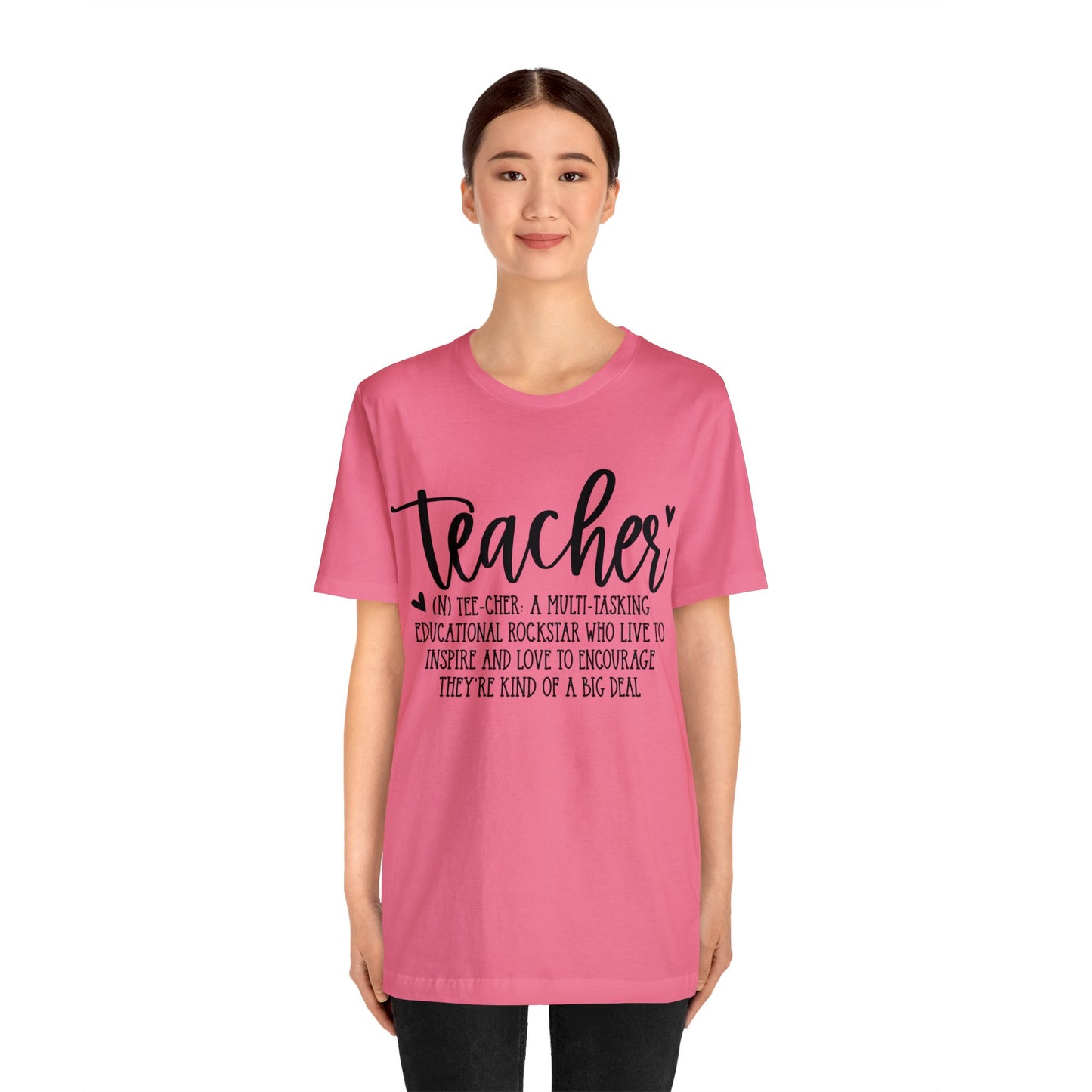Teacher definition Short sleeve Tshirt