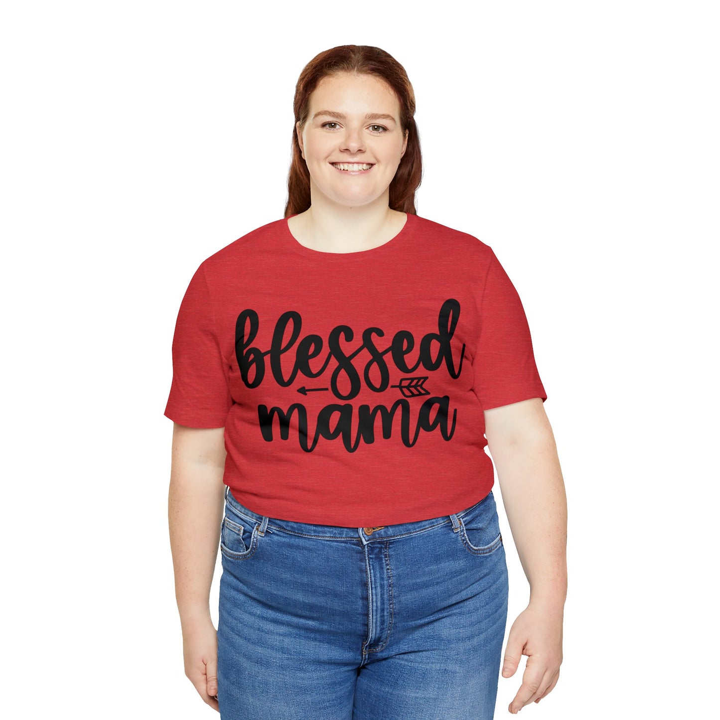 Blessed Mama short sleeve Tshirt