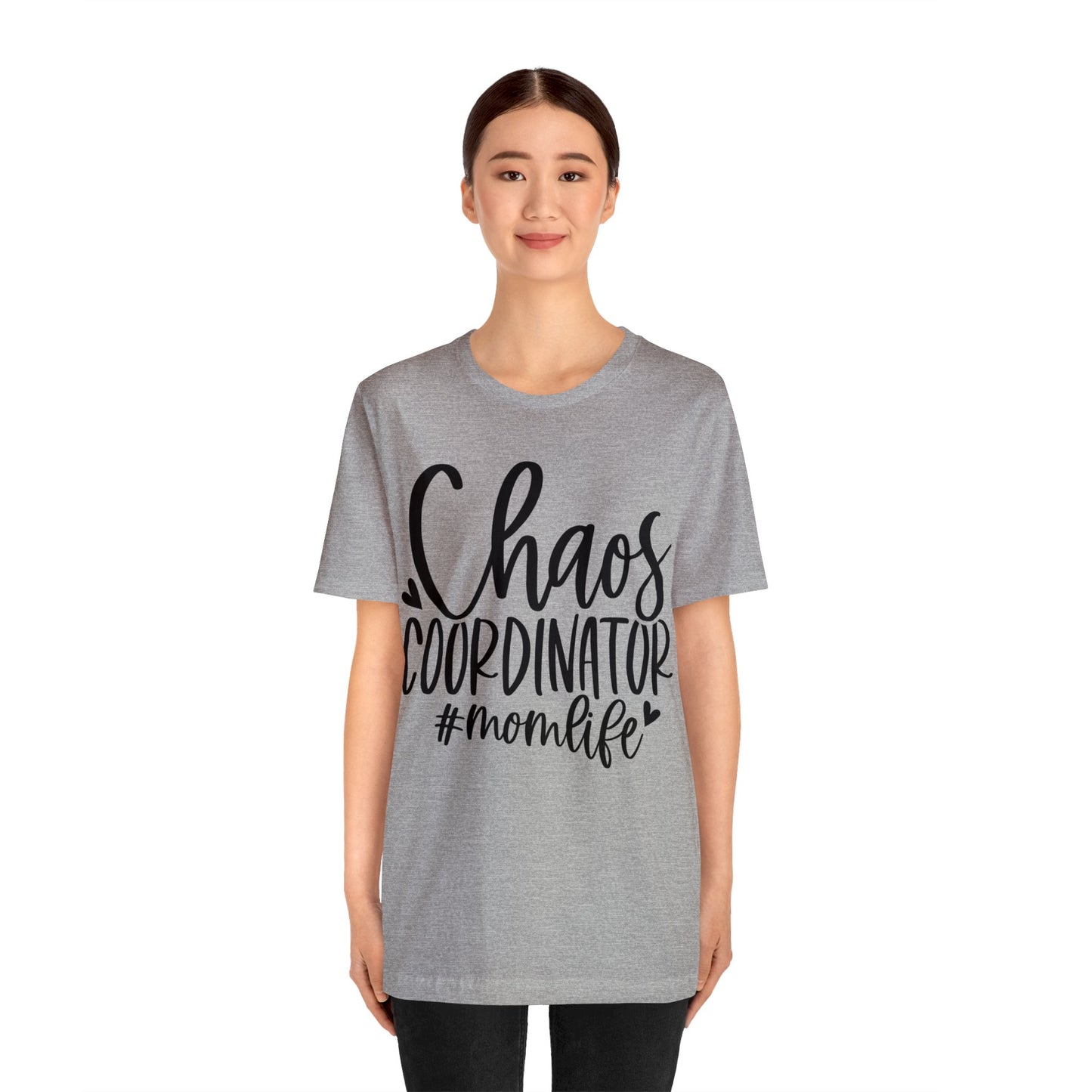 Chaos Coordinator #momlife short sleeve tshirt