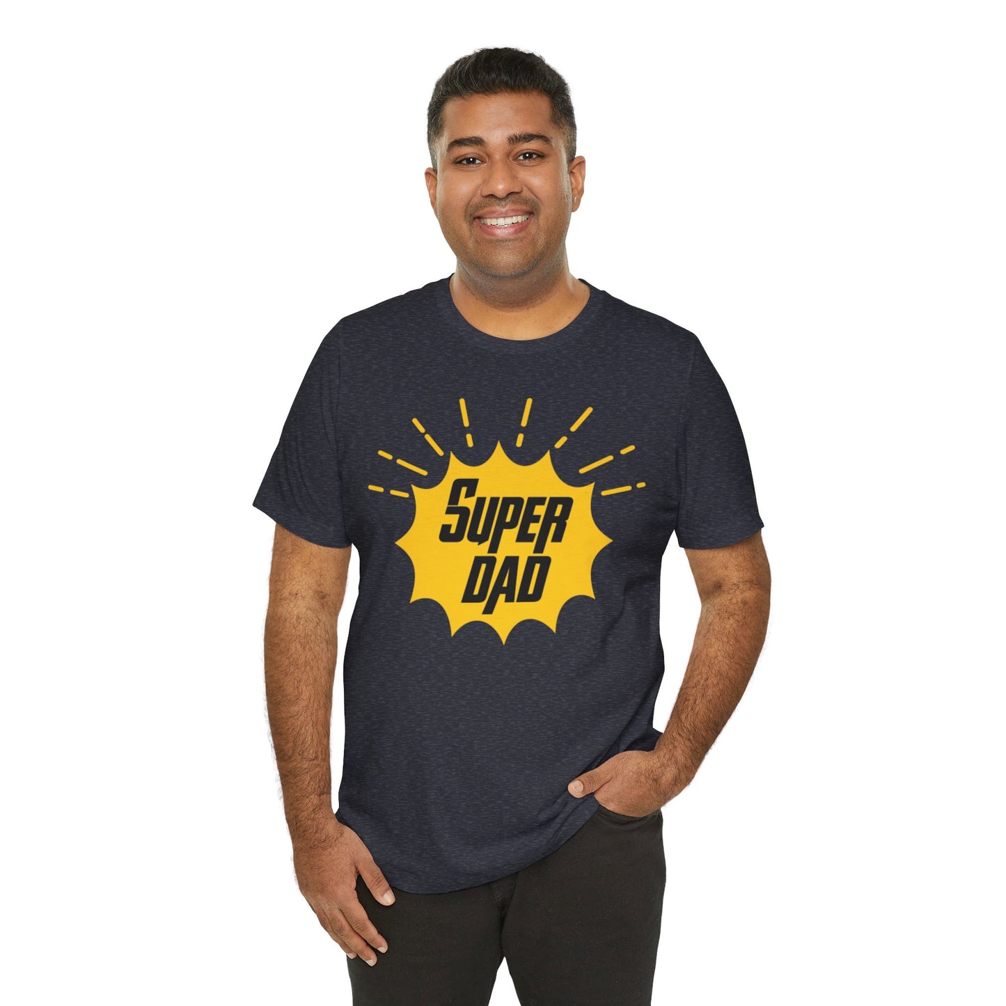 Super Dad Jersey Short Sleeve Tee