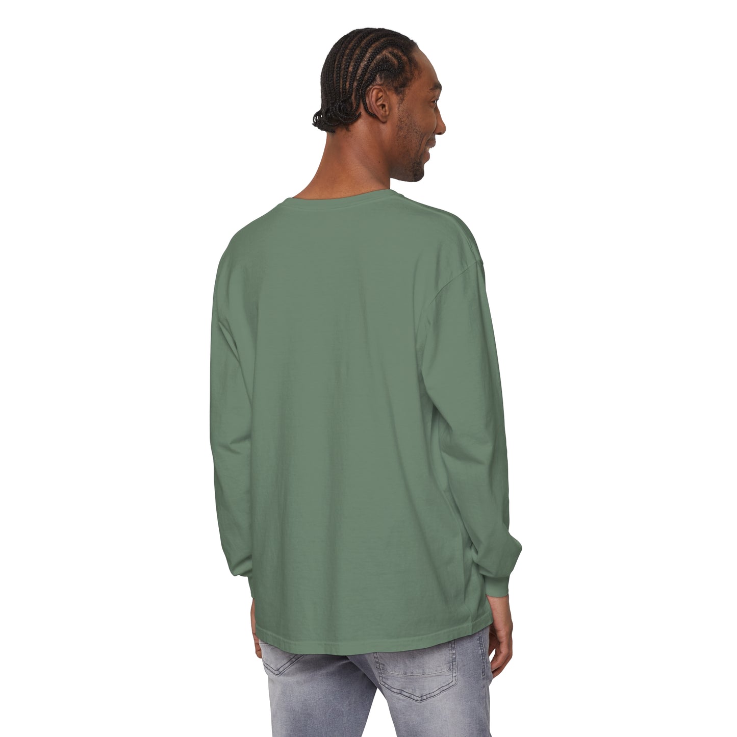 Happy Fall Garment-dyed Long Sleeve T-Shirt