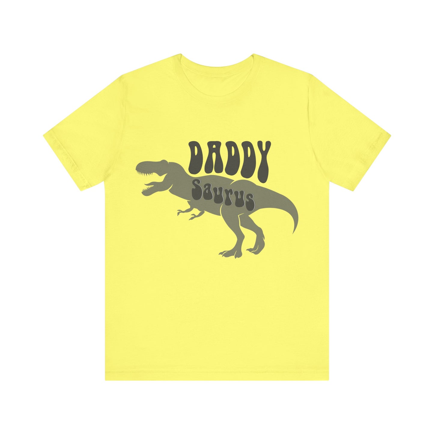 Daddy Saurus Jersey Short Sleeve Tee