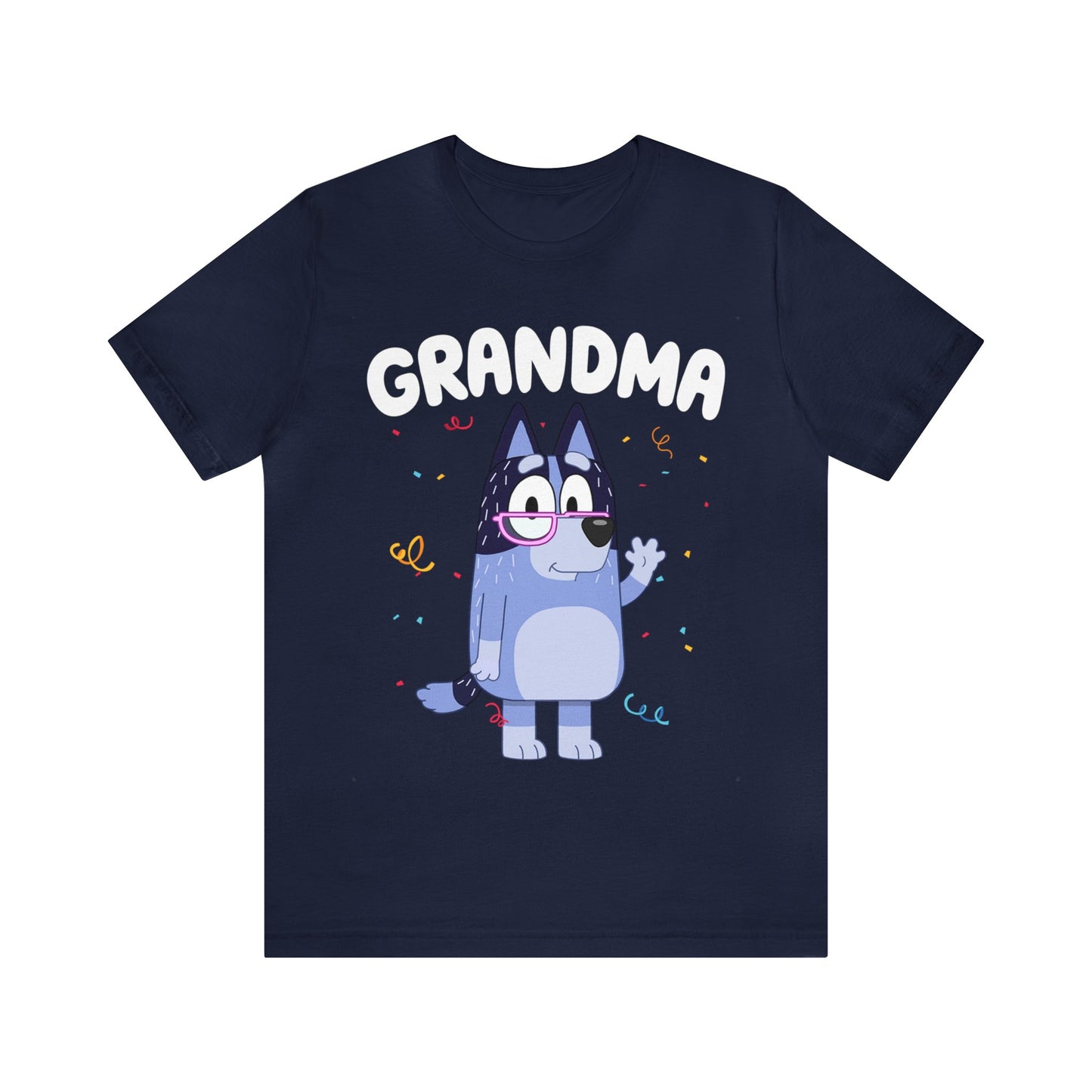 Grandma Bluey Birthday short sleeve Tshirt