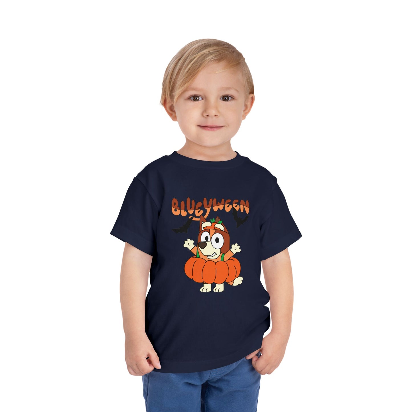 Bingo Blueyween Toddler Short Sleeve Tee