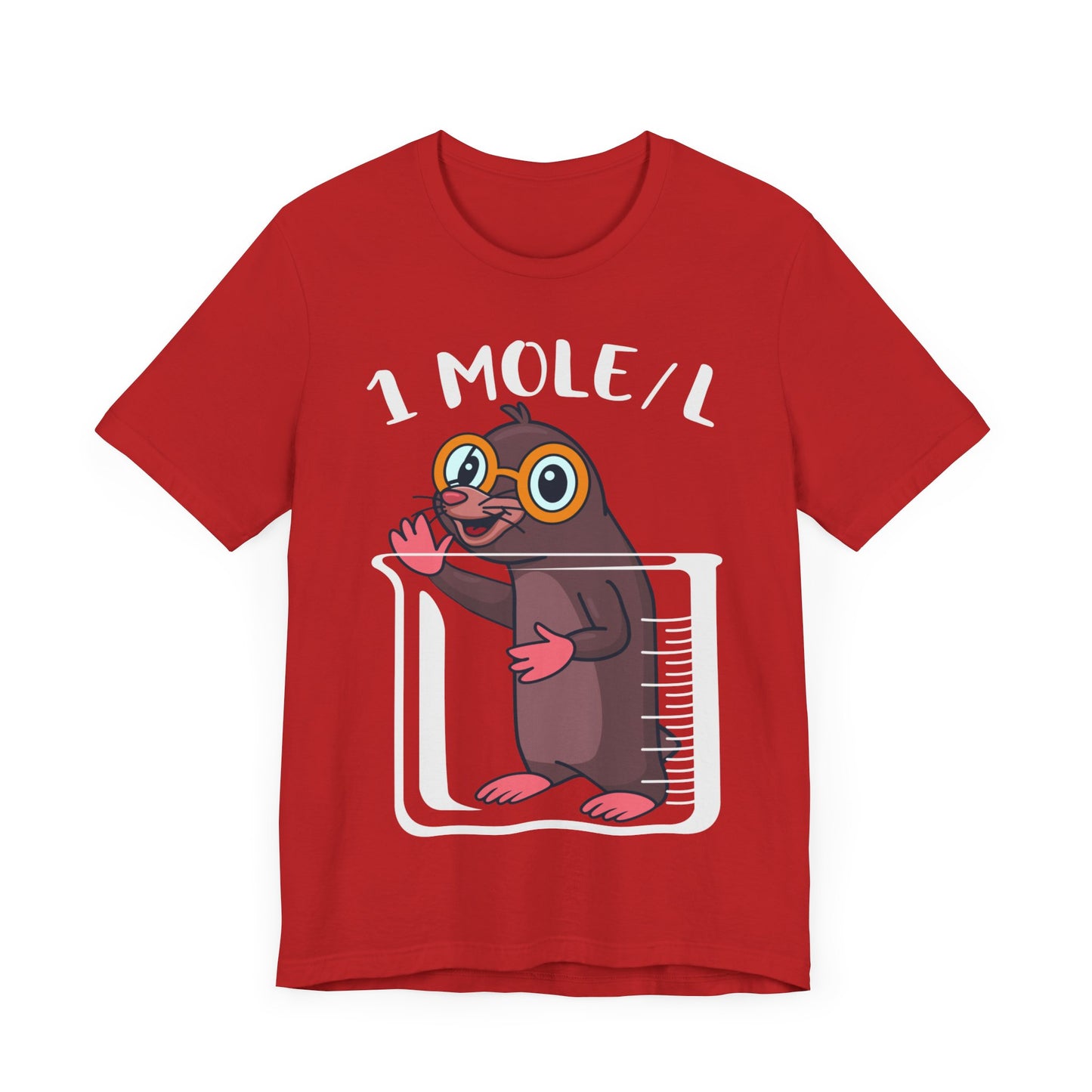 1 Mole/L Jersey Short Sleeve Tee
