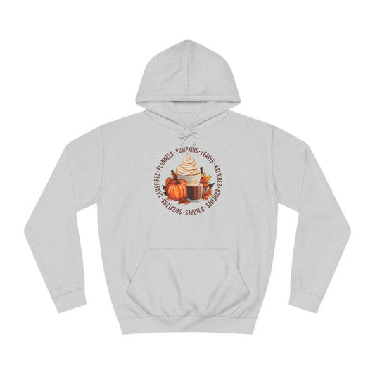 Circle of FALL College Hoodie