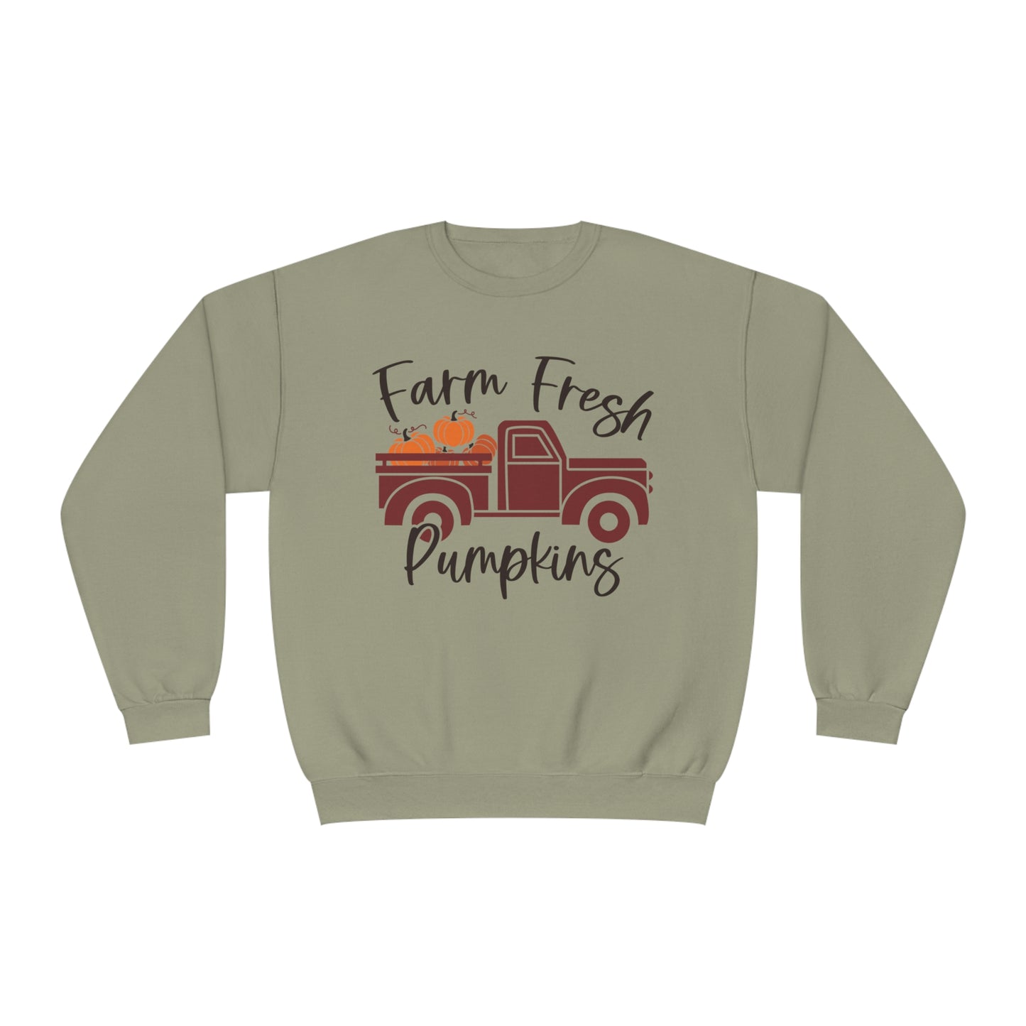 Farm Fresh Pumpkins Crewneck Sweatshirt