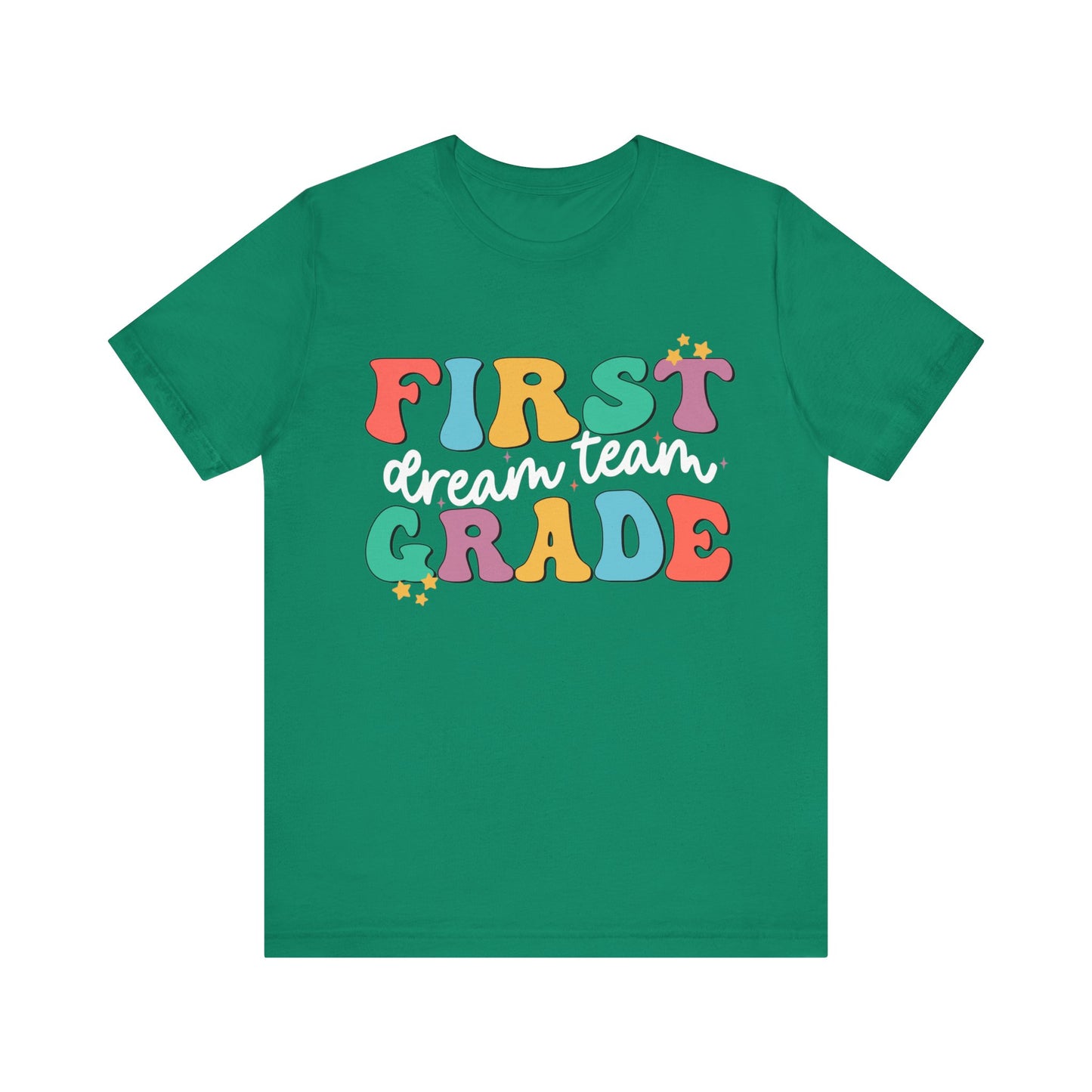 First Grade Dream Team Jersey Short Sleeve Tee
