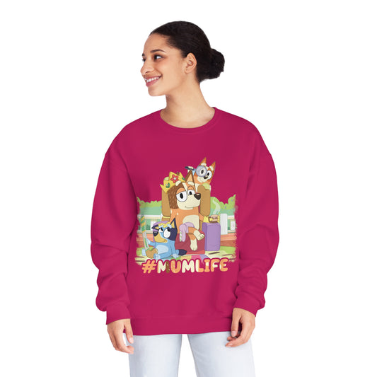 #Mumlife Bluey Crewneck Sweatshirt