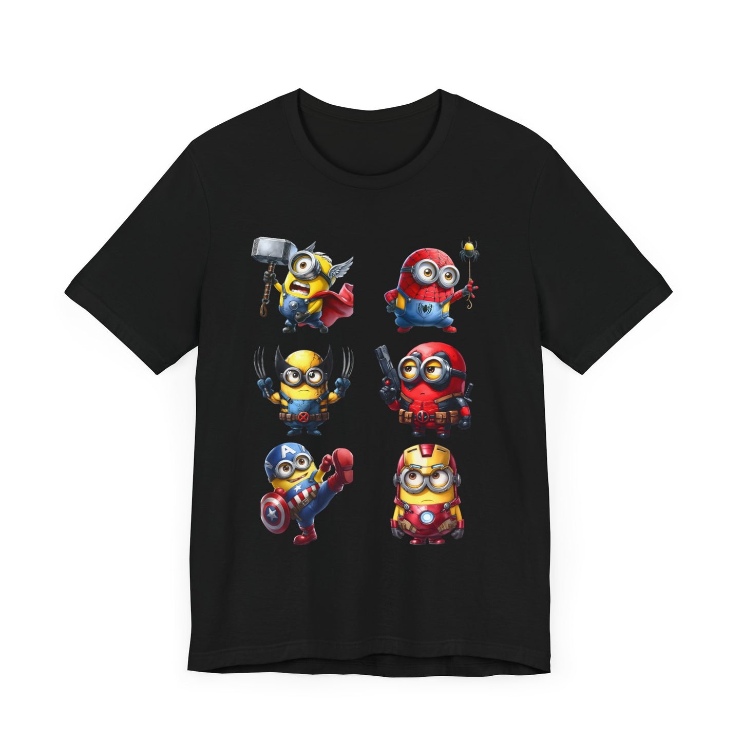 Marvel Minions Jersey Short Sleeve Tee