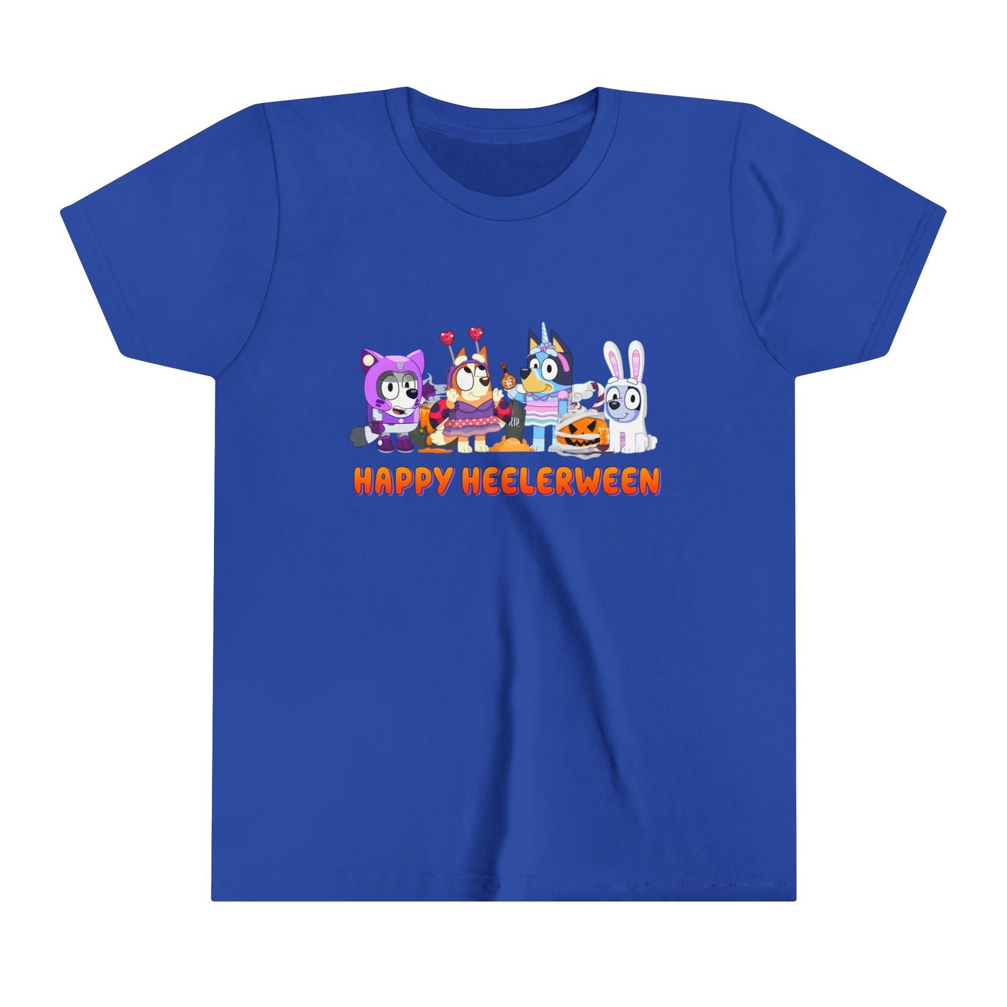 Happy Heelerween Youth Short Sleeve Tee