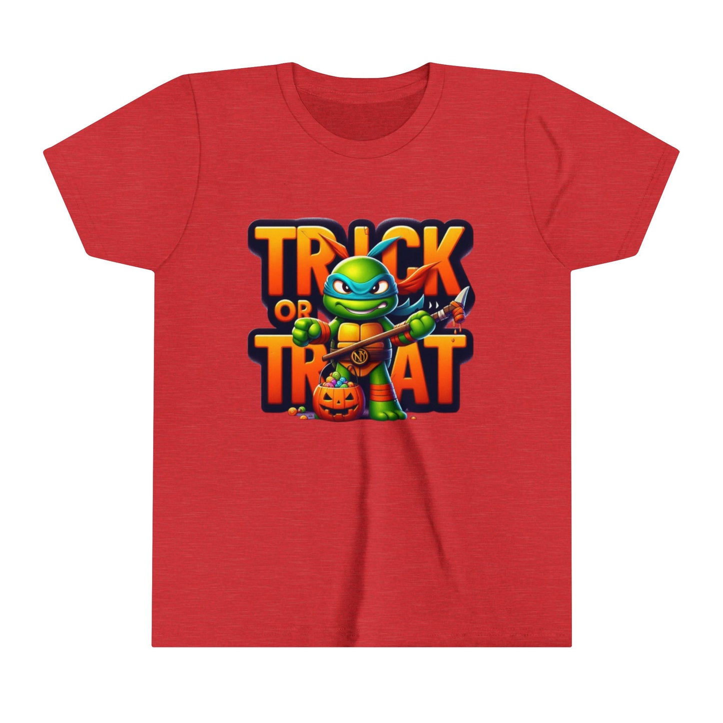 Trick or Treat Ninja Turtle Youth Short Sleeve Tee