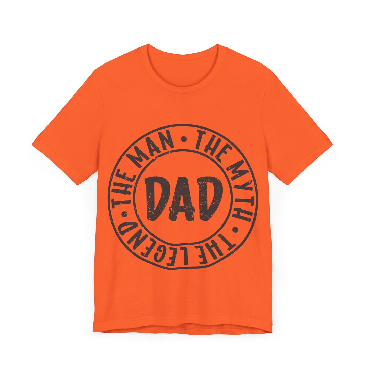 DAD The Man. The Myth. The Legend Jersey Short Sleeve Tee