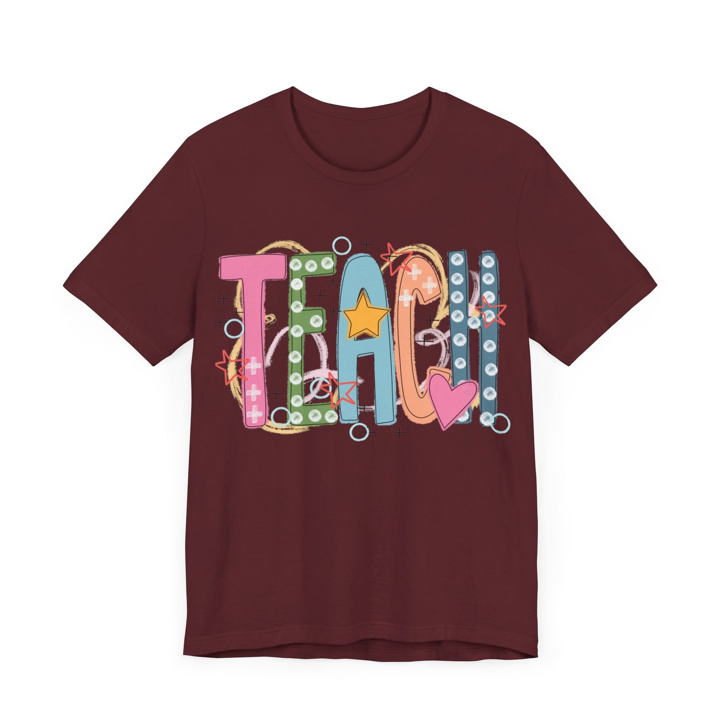TEACH Jersey Short Sleeve Tee