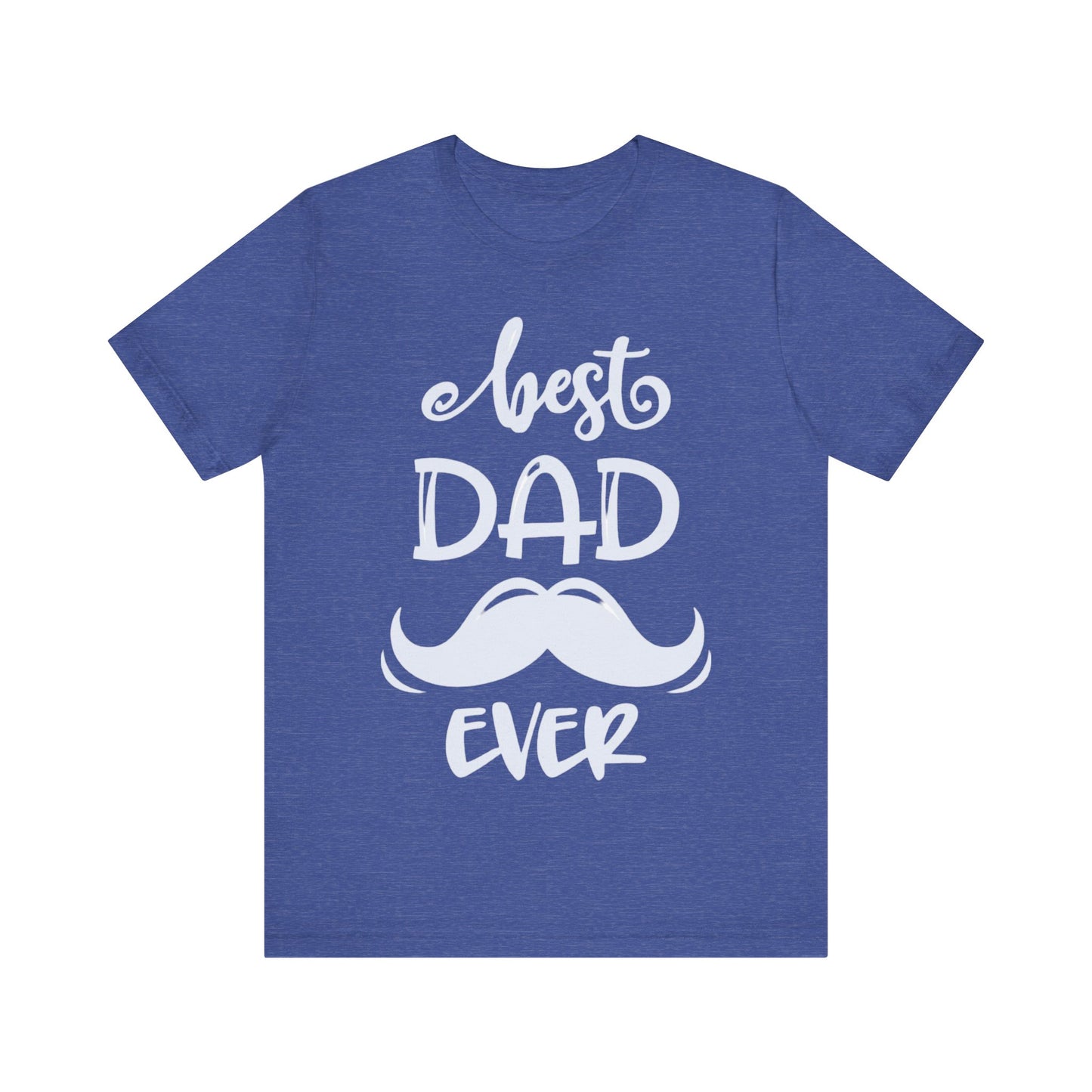 Best Dad Ever Jersey Short Sleeve Tee
