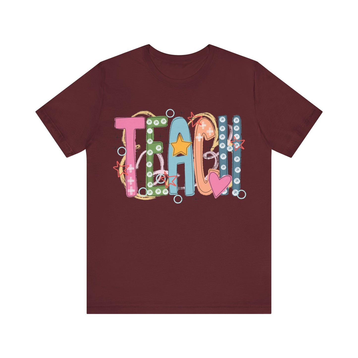 TEACH Jersey Short Sleeve Tee