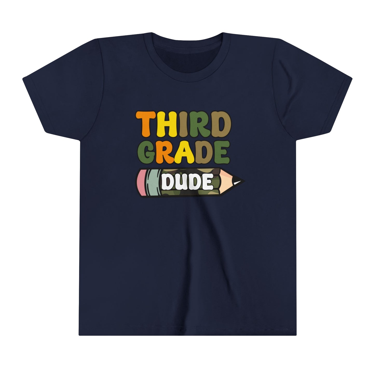 Third Grade Dude Youth Short Sleeve Tee