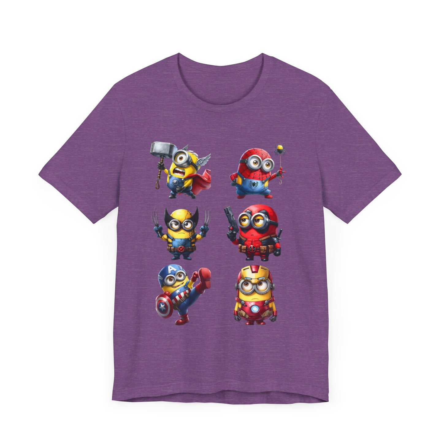 Marvel Minions Jersey Short Sleeve Tee
