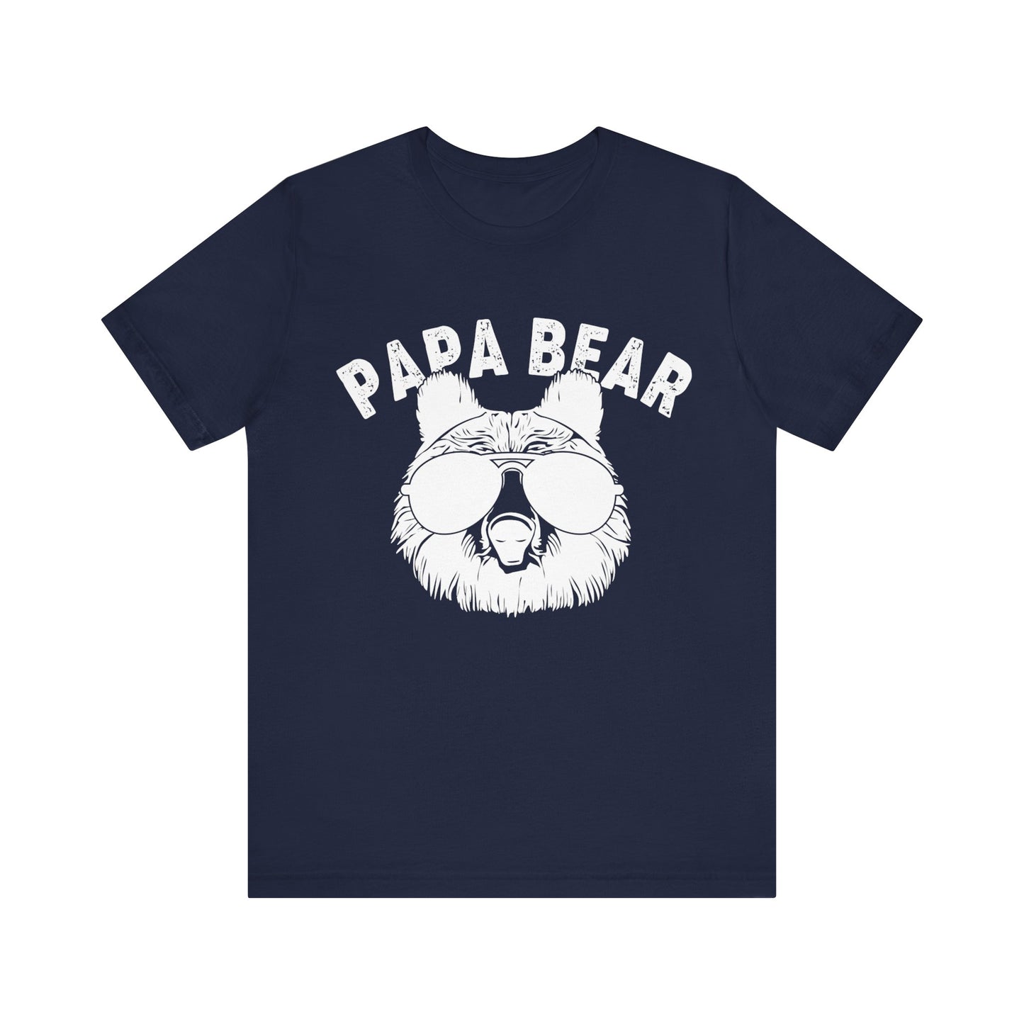 Papa Bear Jersey Short Sleeve Tee