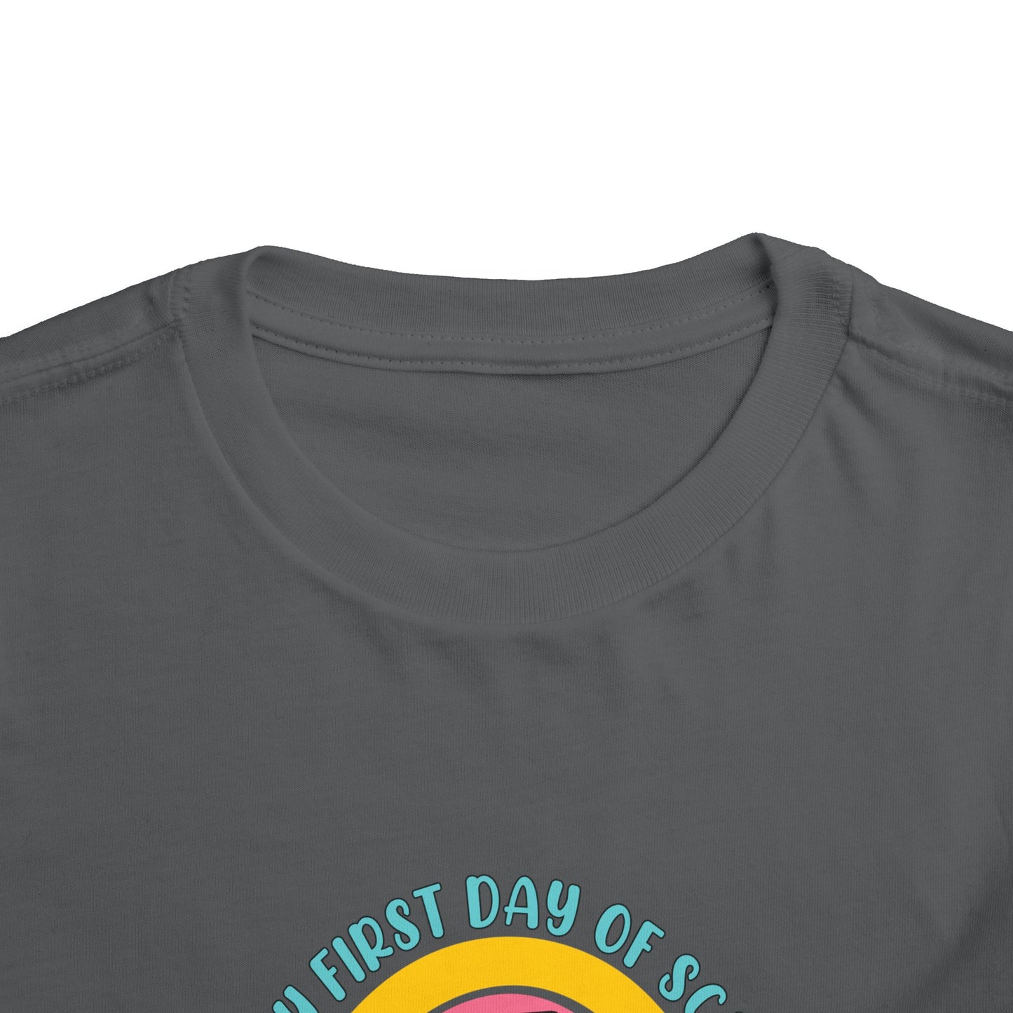 Happy First Day of School - Kindergarten Toddler Short Sleeve Tee