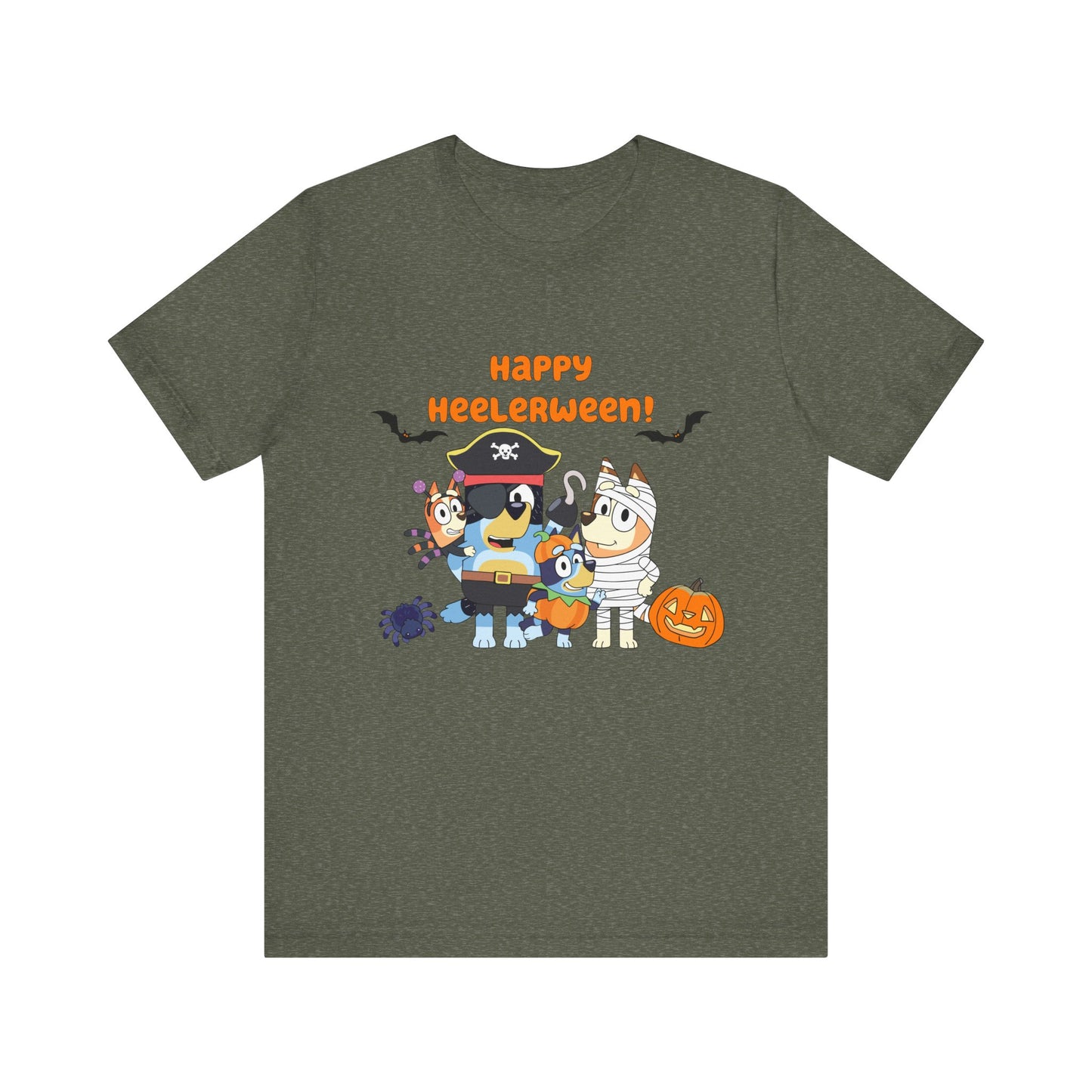 Happy Heelerween Jersey Short Sleeve Tee