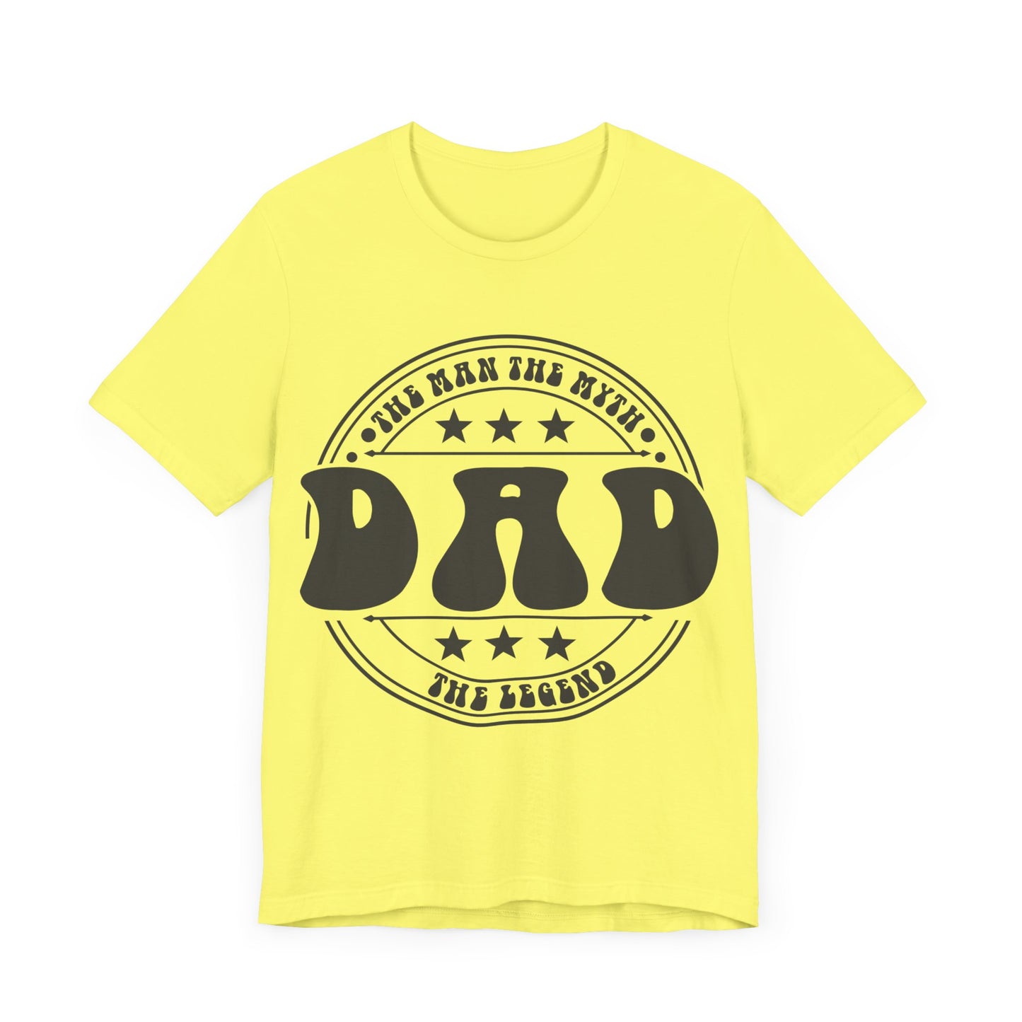 DAD  The Man. The Myth. The Legend Jersey Short Sleeve Tee