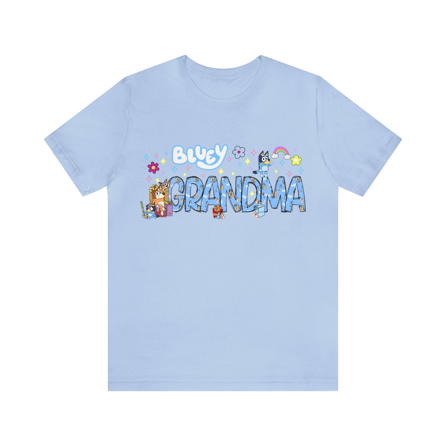 Bluey - Grandma Daily Affirmations Short Sleeve Tshirt