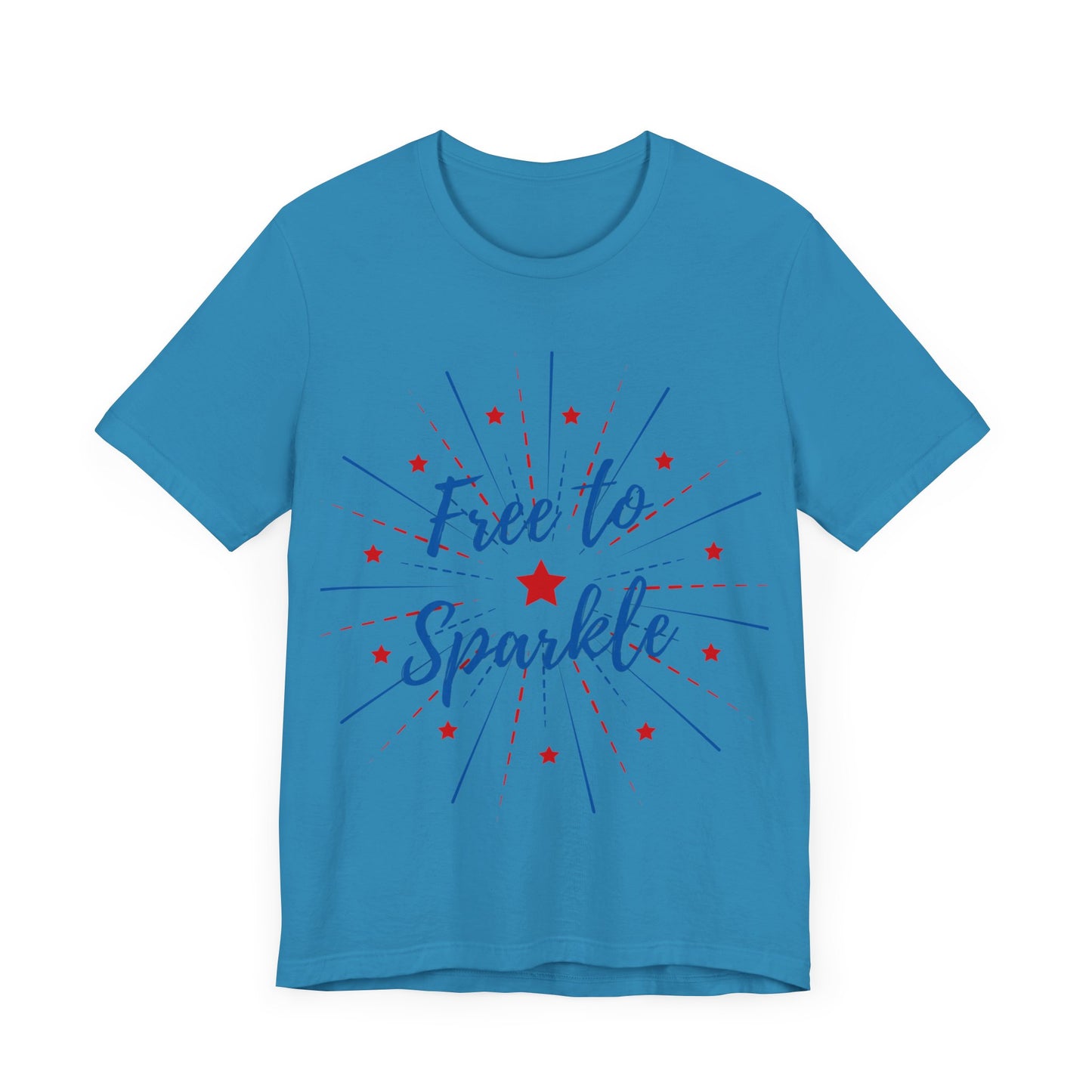 Free to Sparkle Jersey Short Sleeve Tee