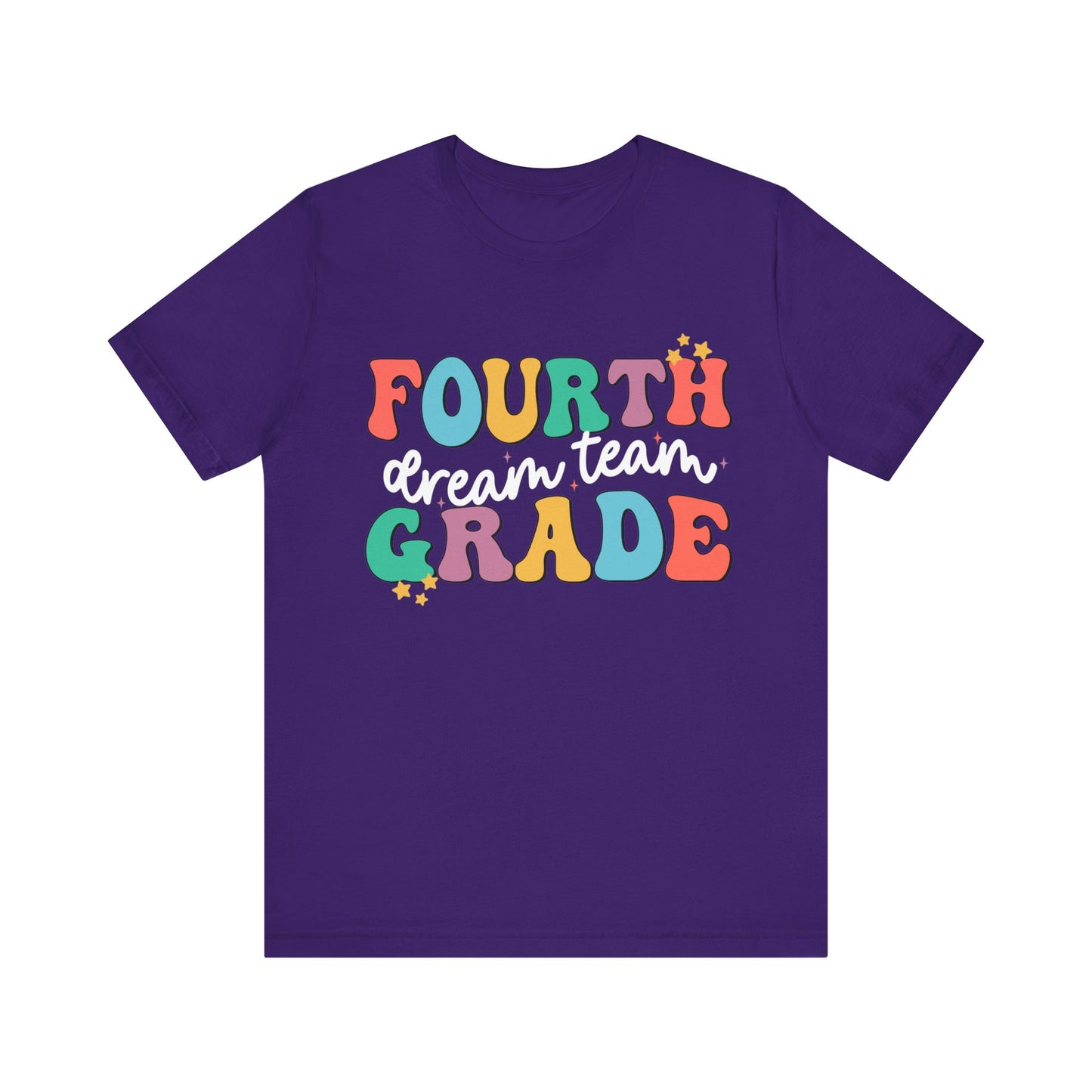 Fourth Grade Dream Team Jersey Short Sleeve Tee