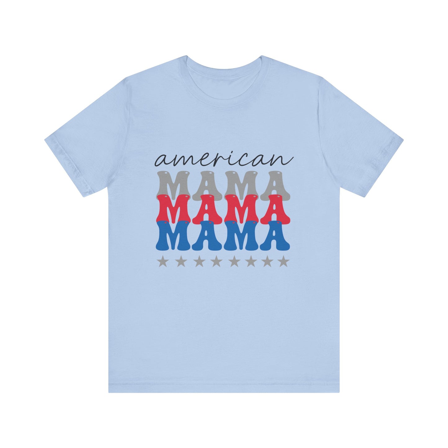 American Mama Jersey Short Sleeve Tee